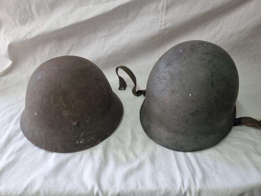 Japanese & US Army Soldier Helmet WW11