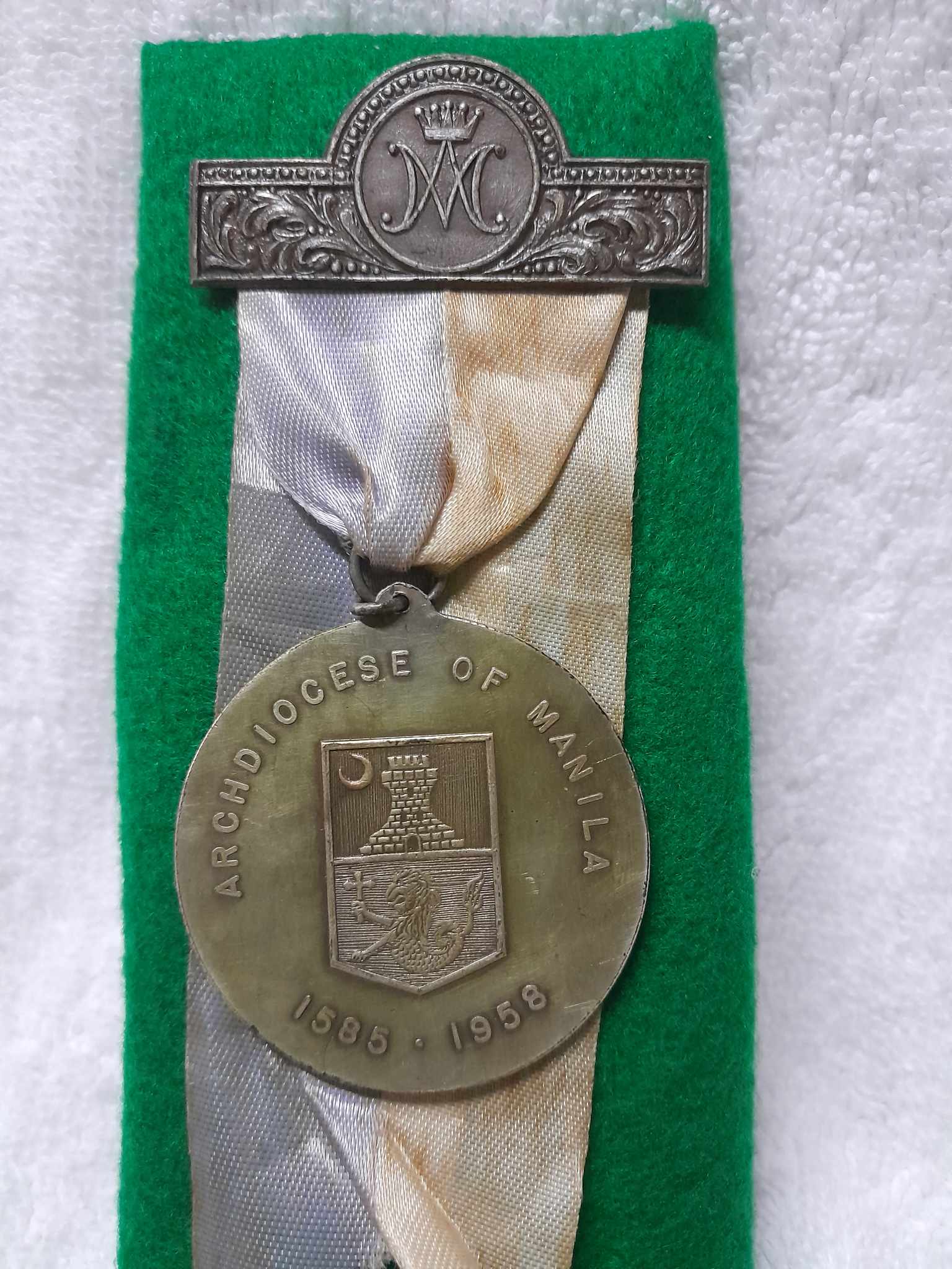1958 Medal Silver & Bronze