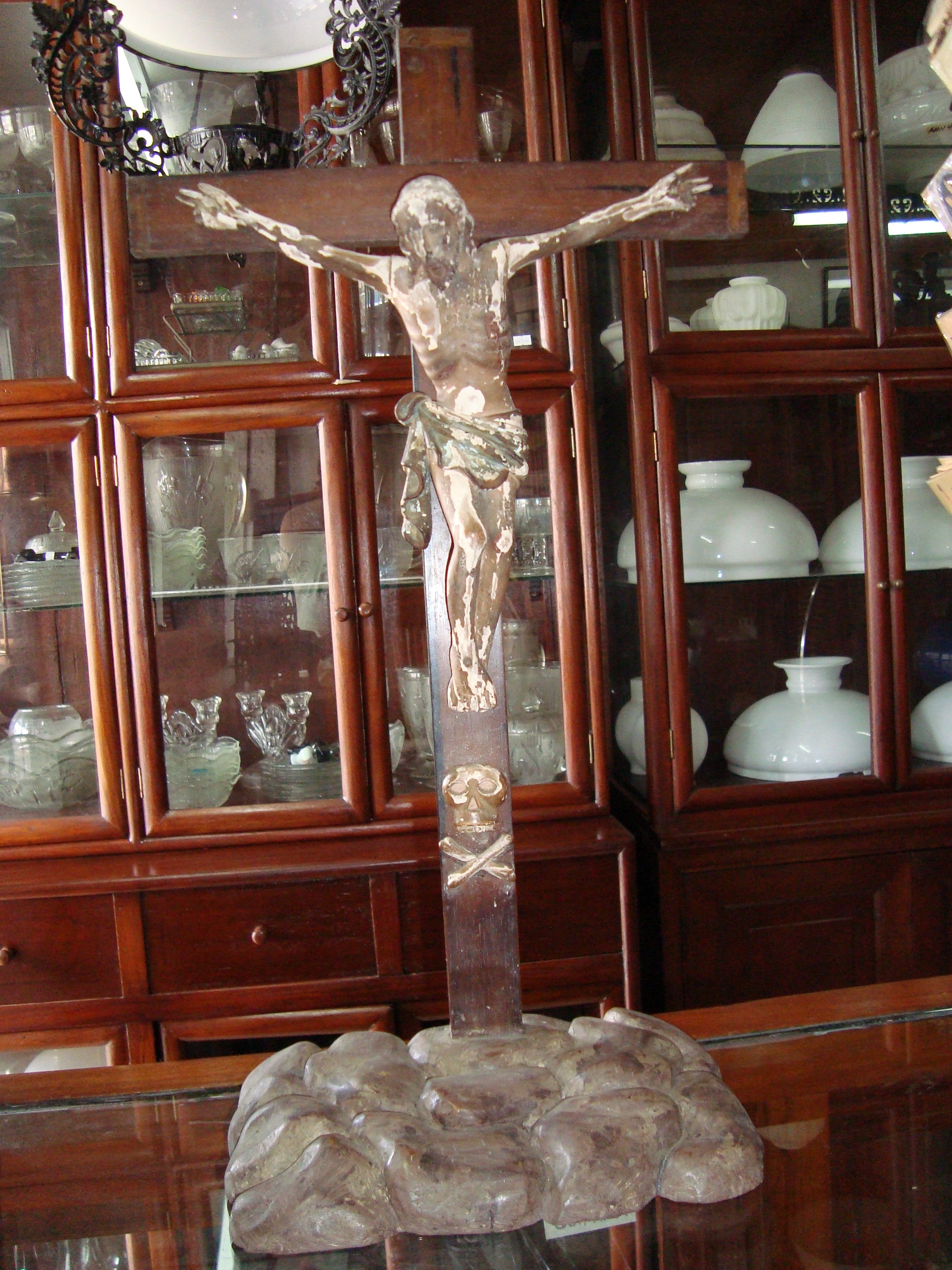 Wood Crucifix AMN-906