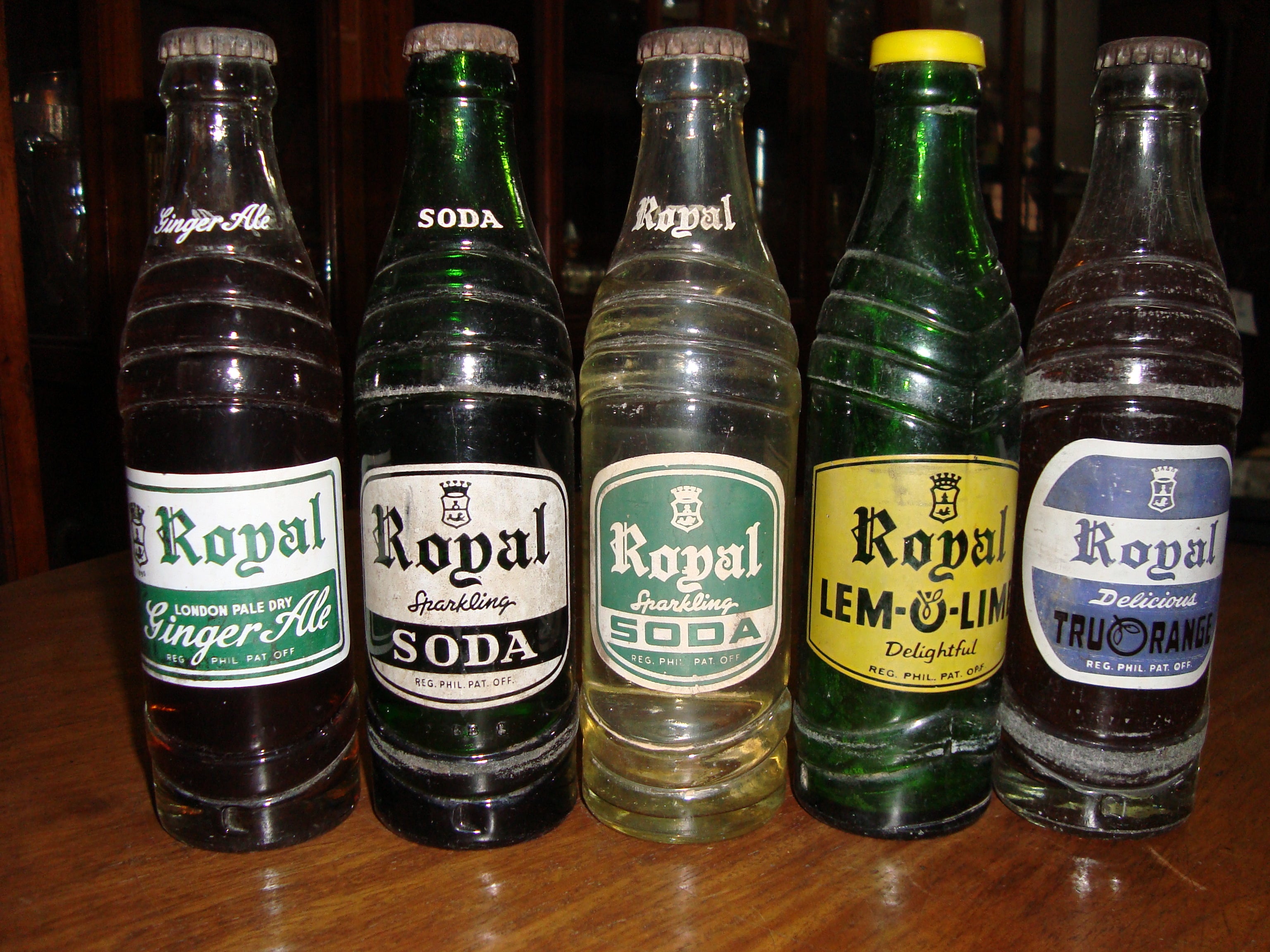 Royal Soda Bottles