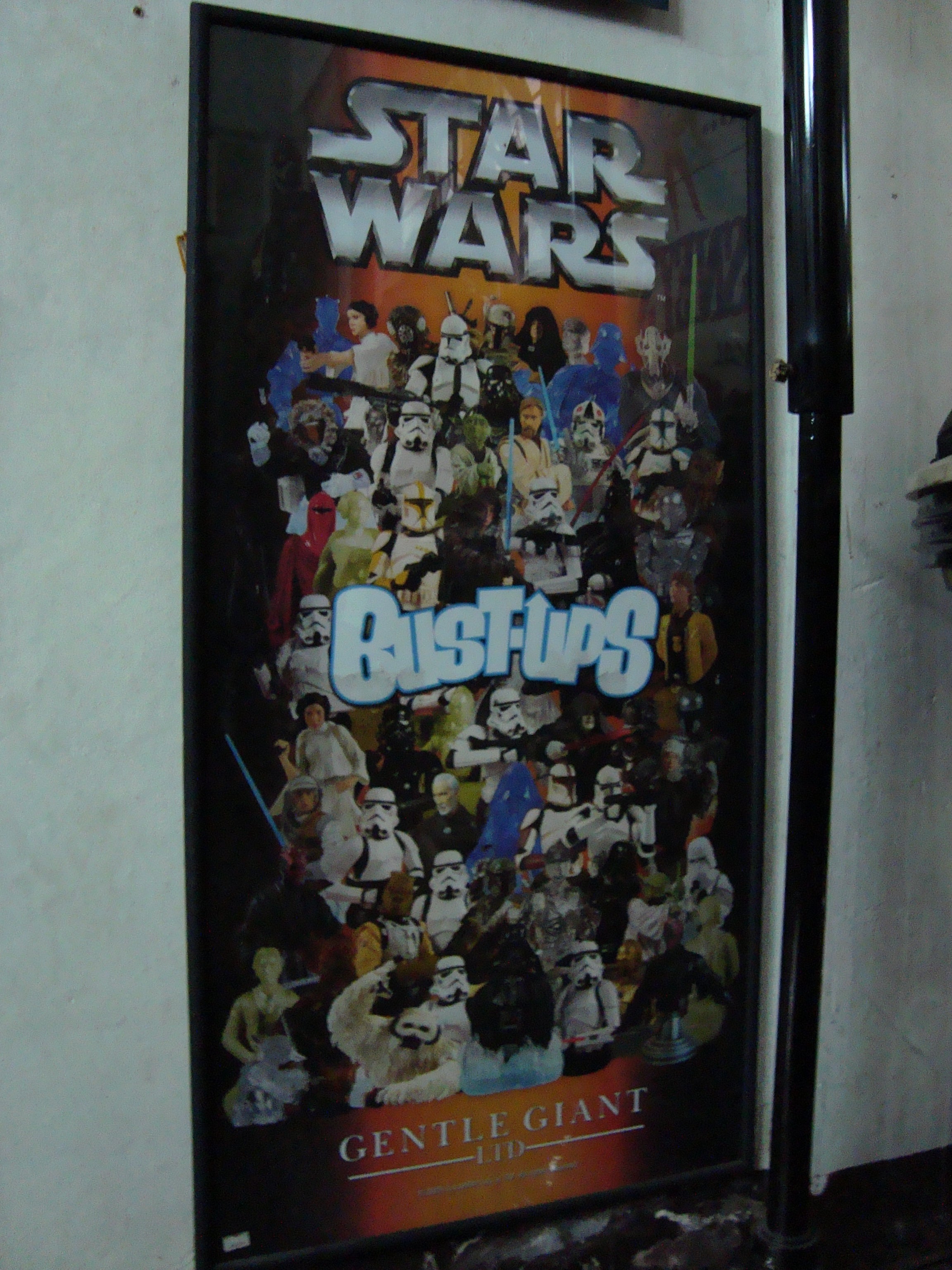 Star Wars Gentle Giant Poster w/Frame