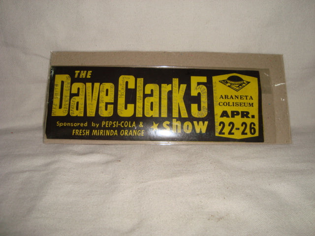 The Dave Clark 5 Show Araneta Coliseum Ticket