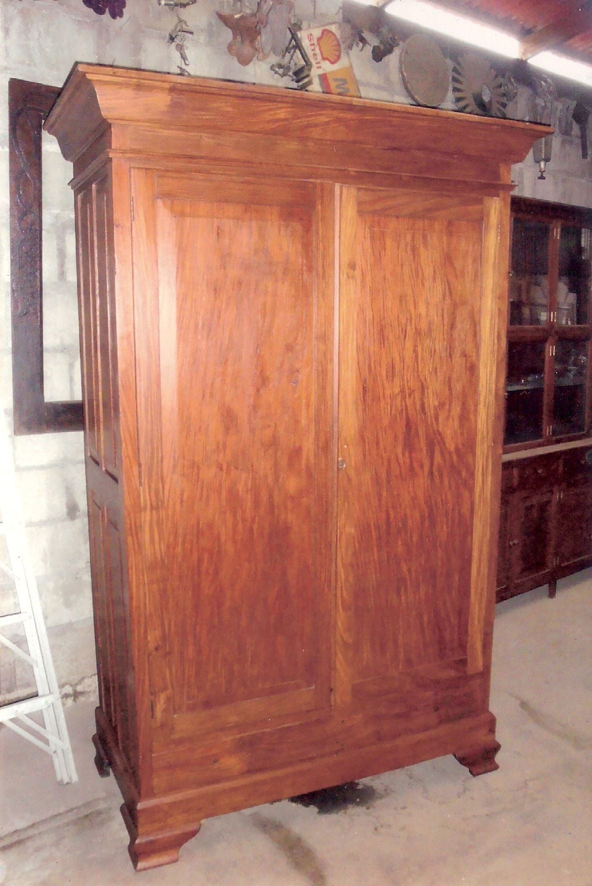 Wardrobe cabinet w/ two door narra 30′s AMN-X30