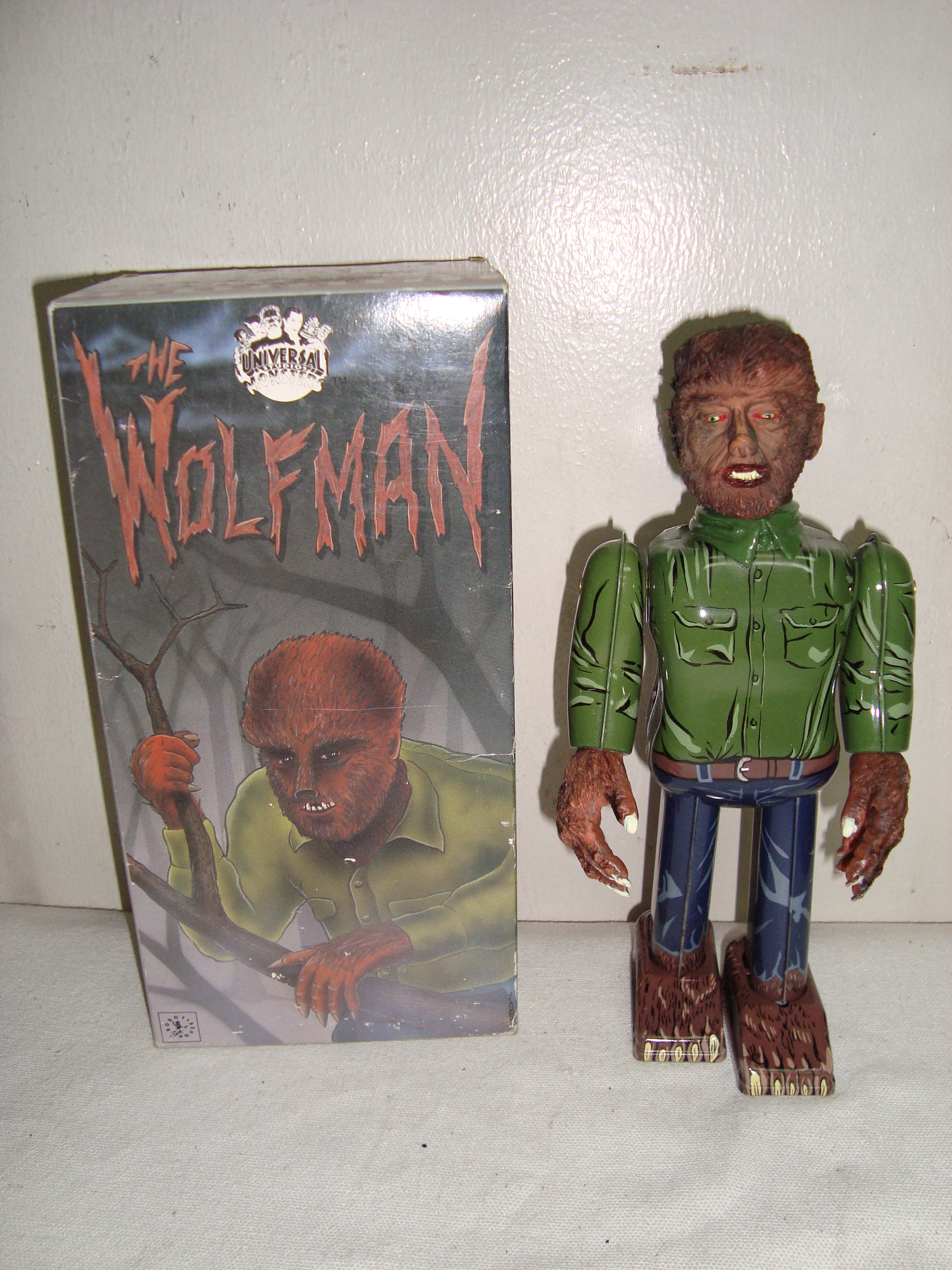 Wolfman Tin Toy w/Box