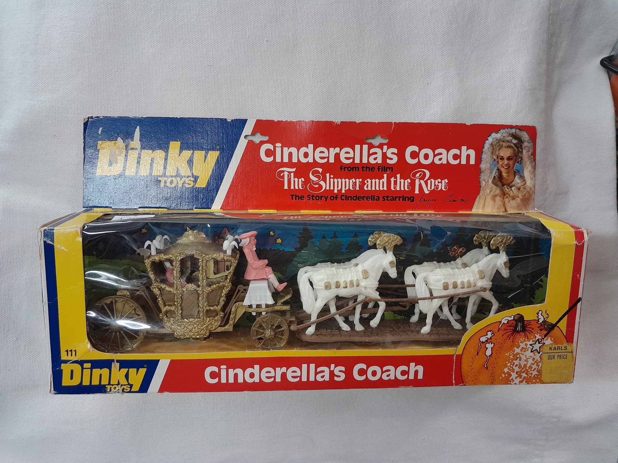 Vintage 1976 Dinky Toys Cinderella's Coach