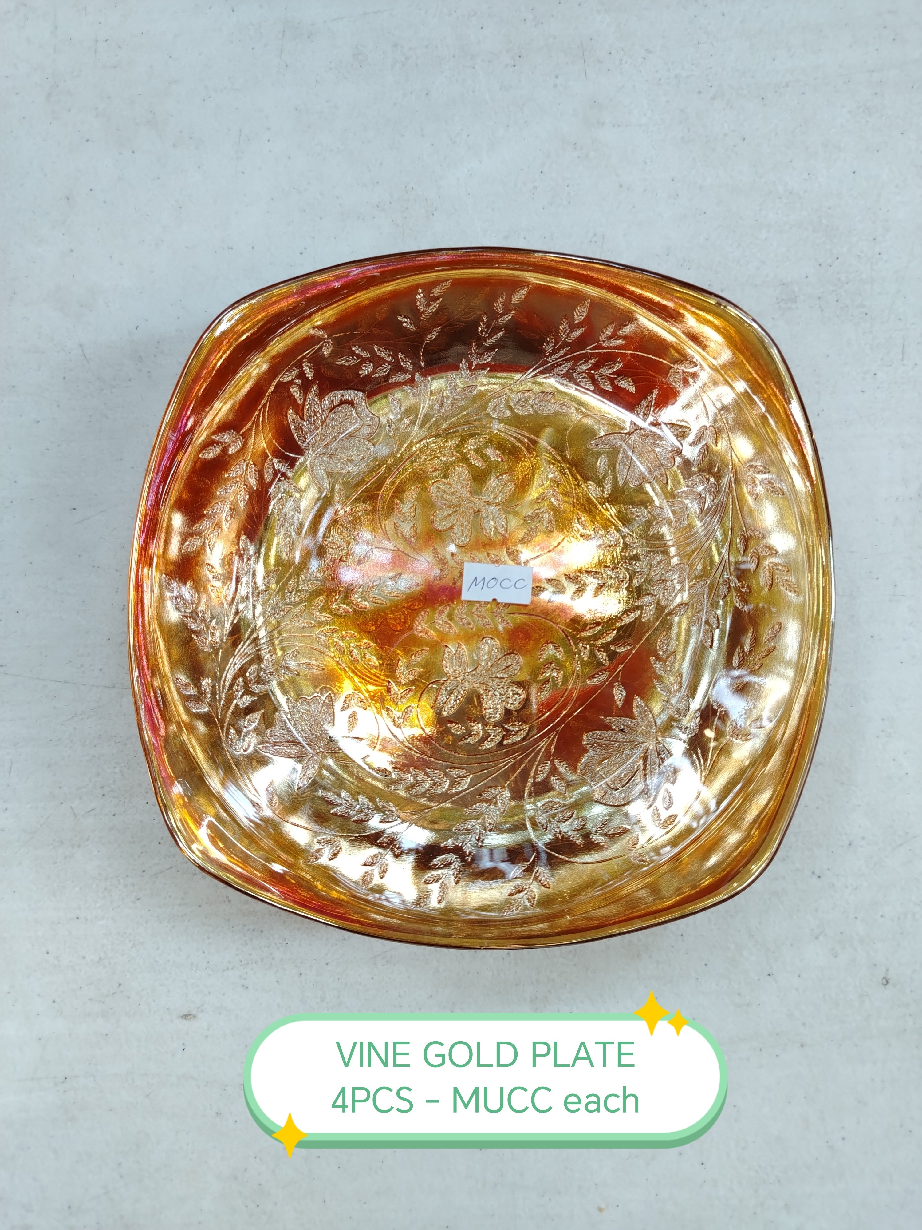 VINE GOLD PLATE