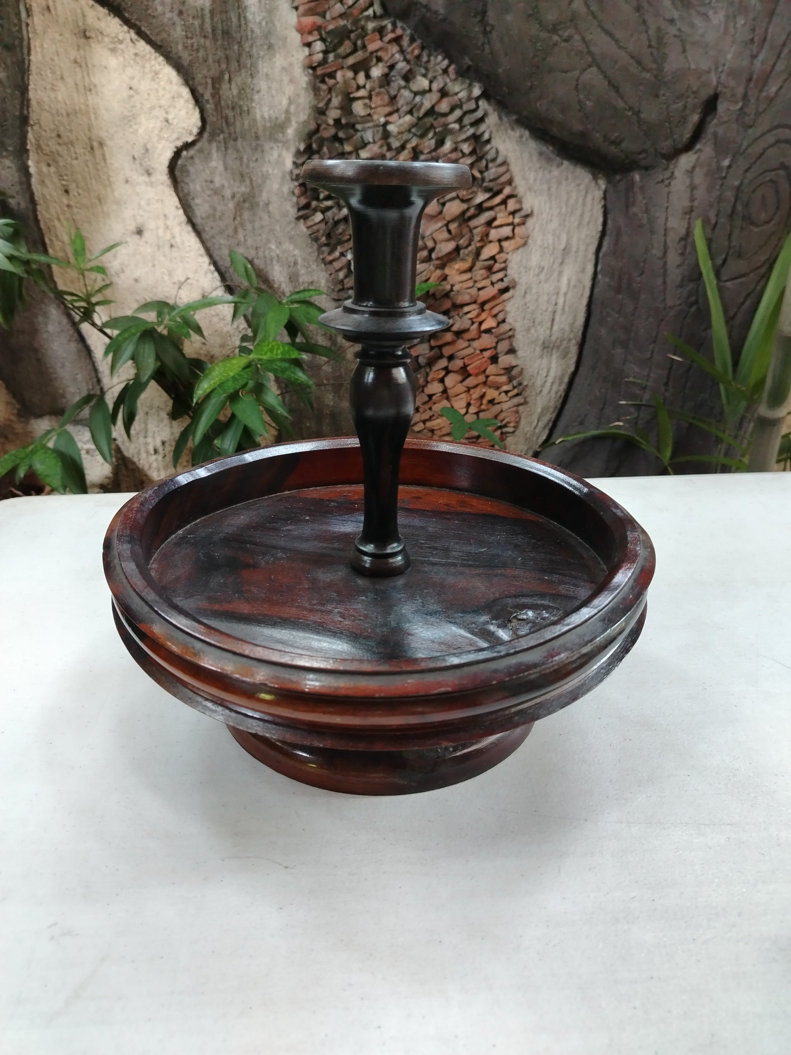 KAMAGONG WOOD FRUIT TRAY