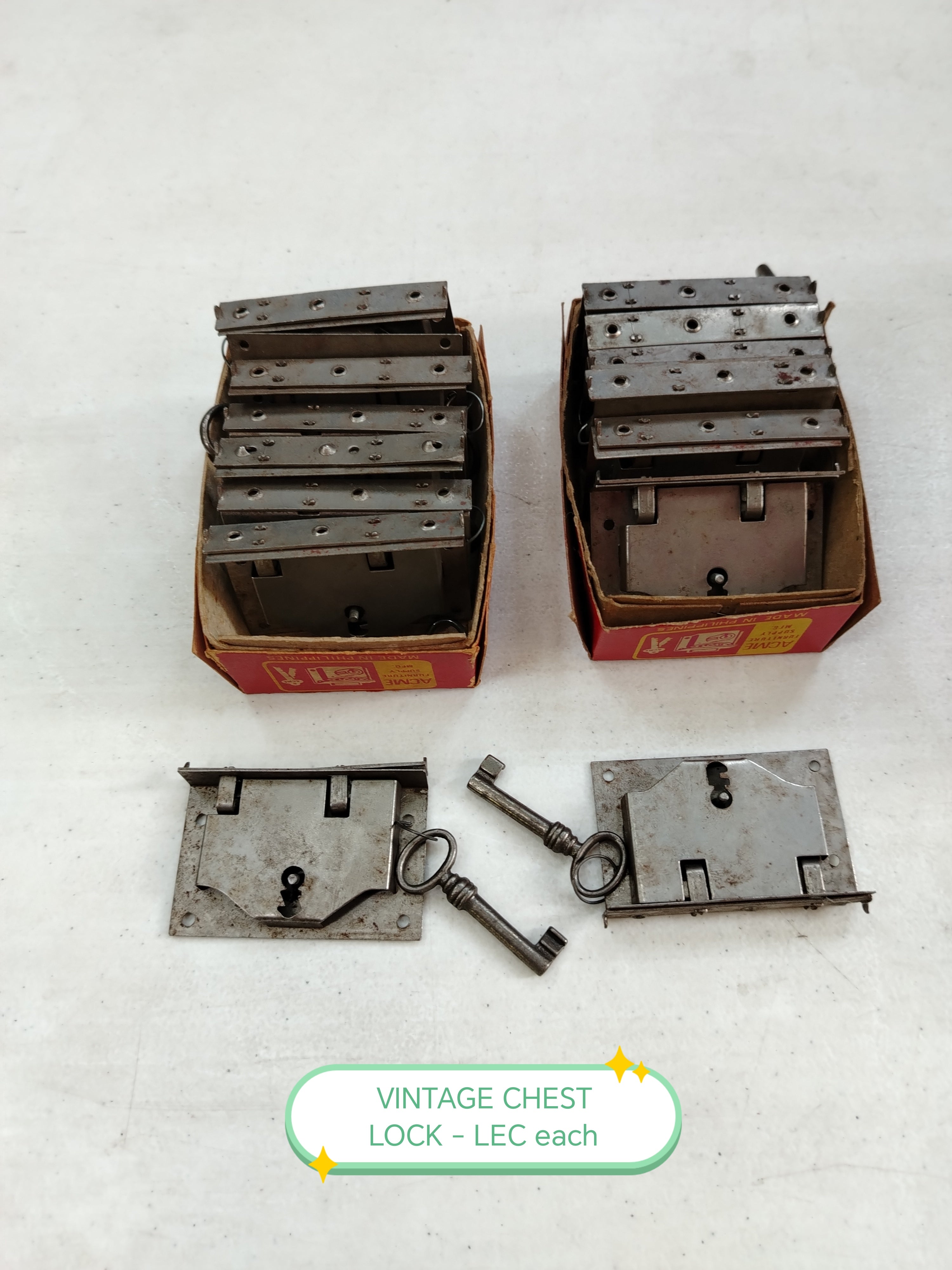 Cheast Lock VINTAGE CHEST LOCK – Siglo Antiques