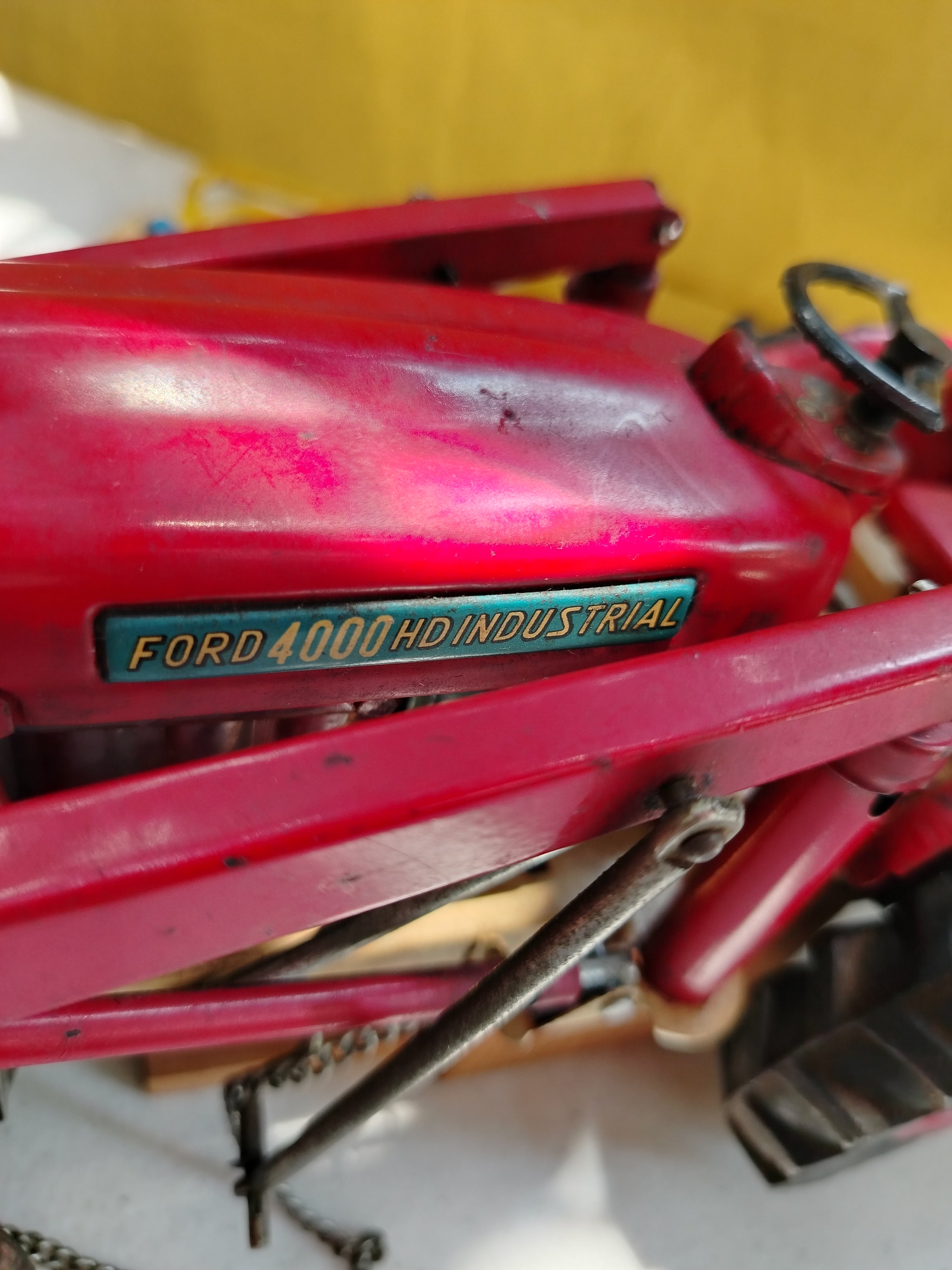 CRAGSTAN FORD TRACTOR TIN TOY