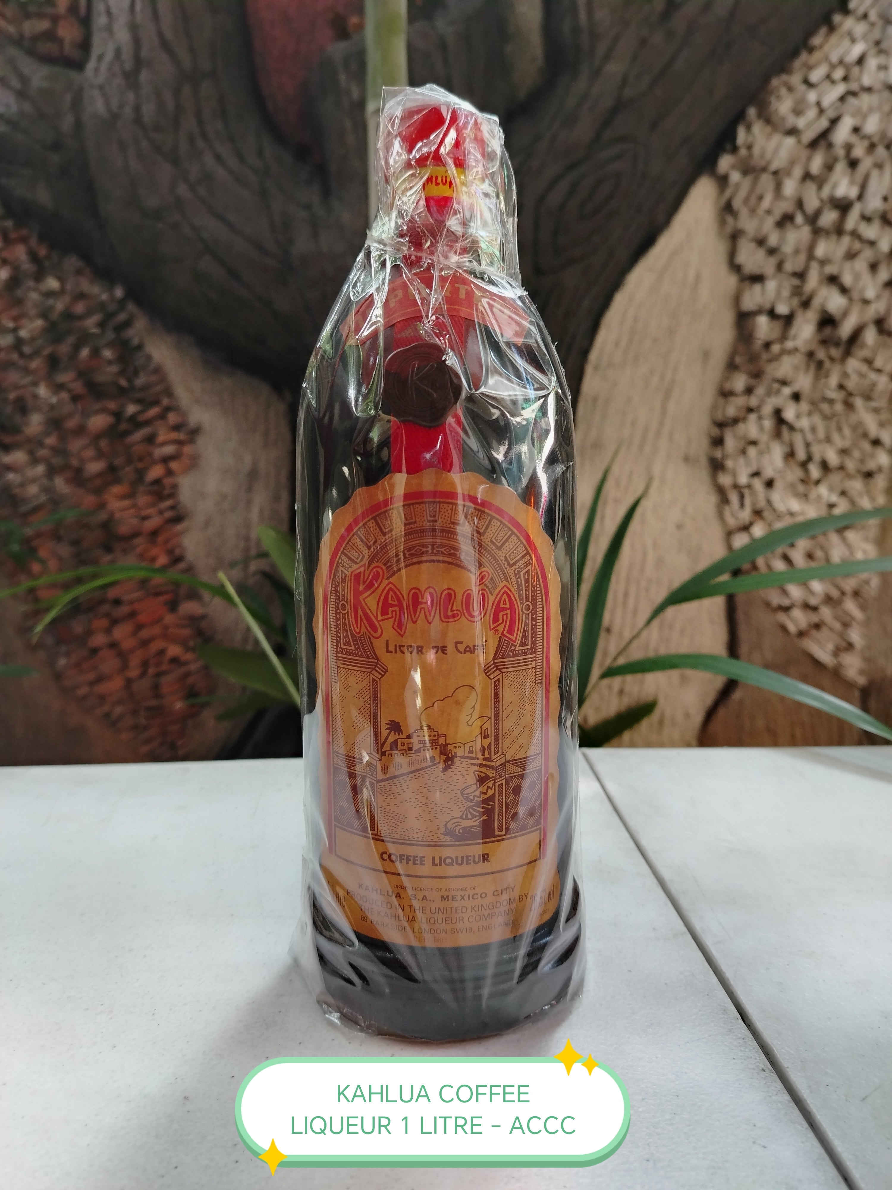 VINTAGE KAHLUA COFFEE LIQUEUR (UNOPENED)