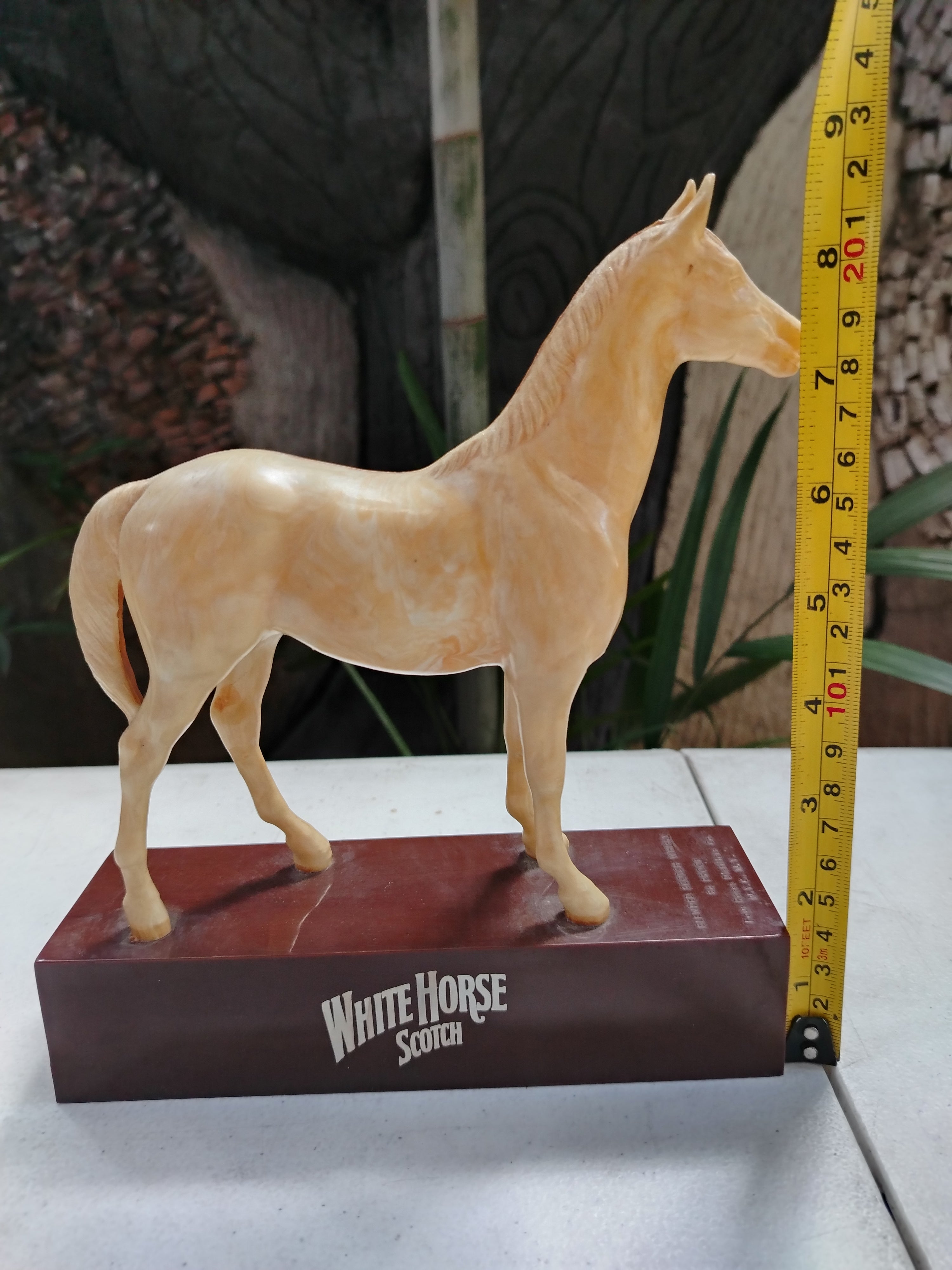 WHITE HORSE. STORE DISPLAY SIGN