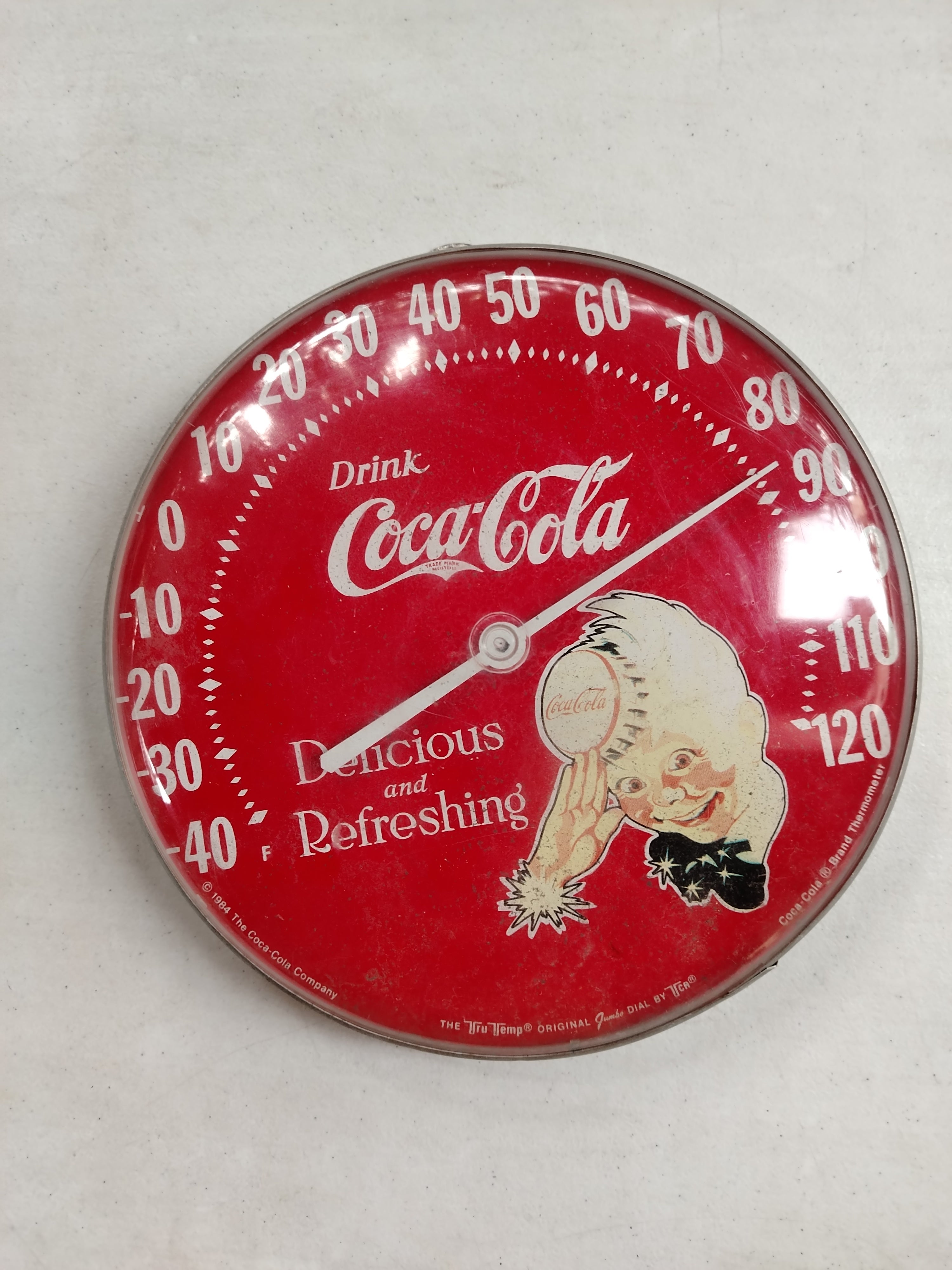 COCA COLA THERMOMETER K34A