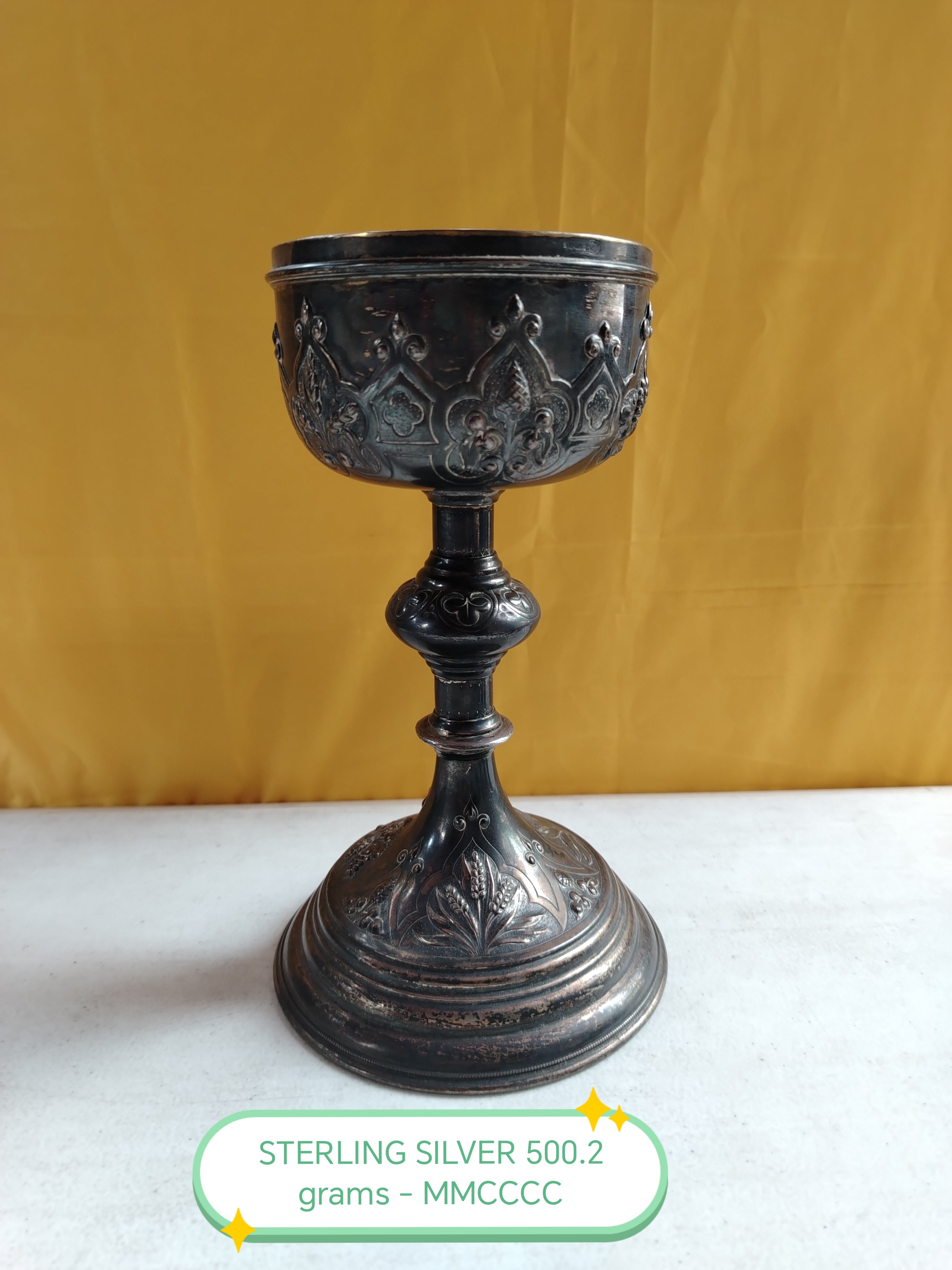 CENTURY OLD SILVER CHALICE