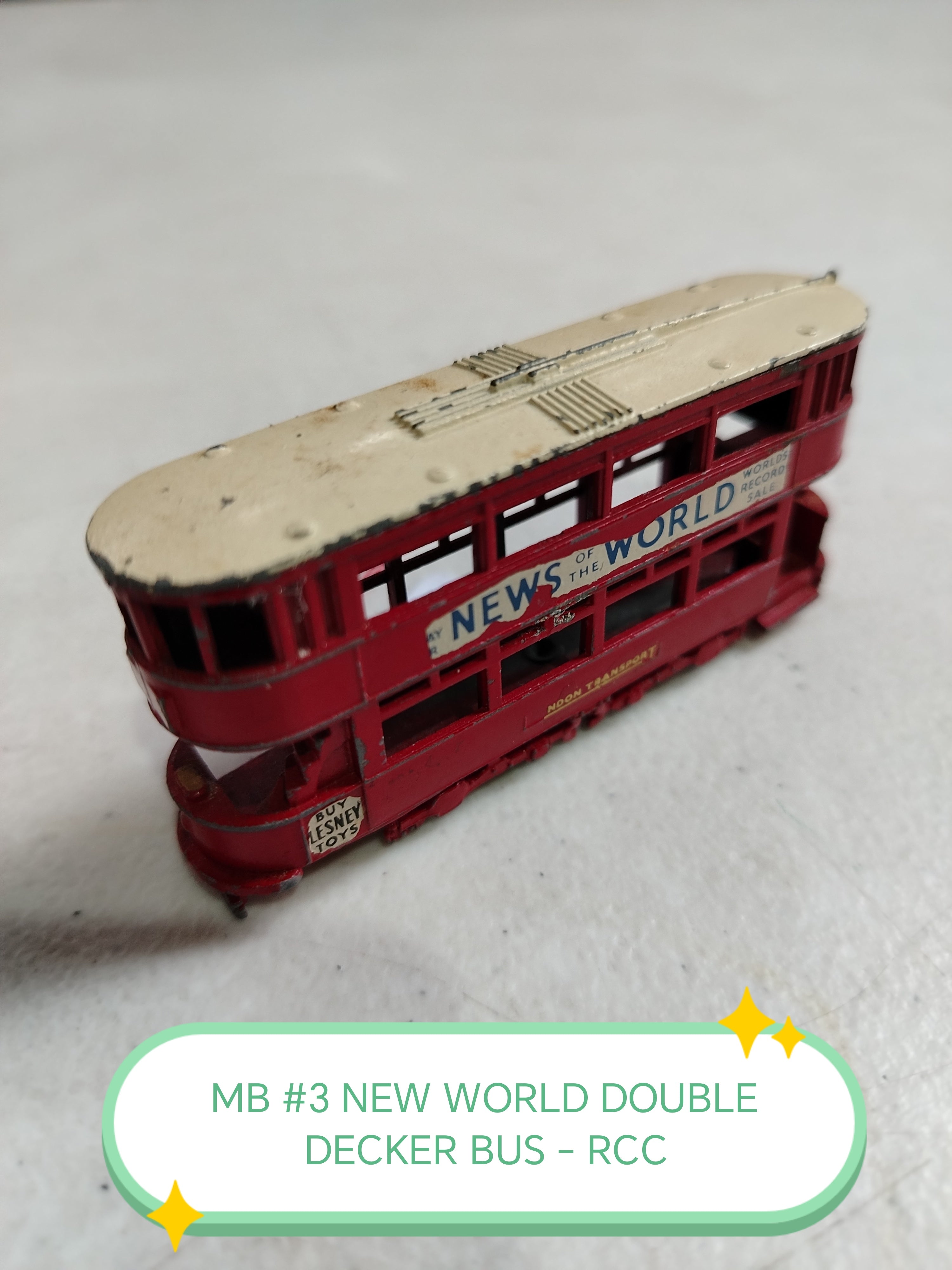 MATCHBOX DIE CAST