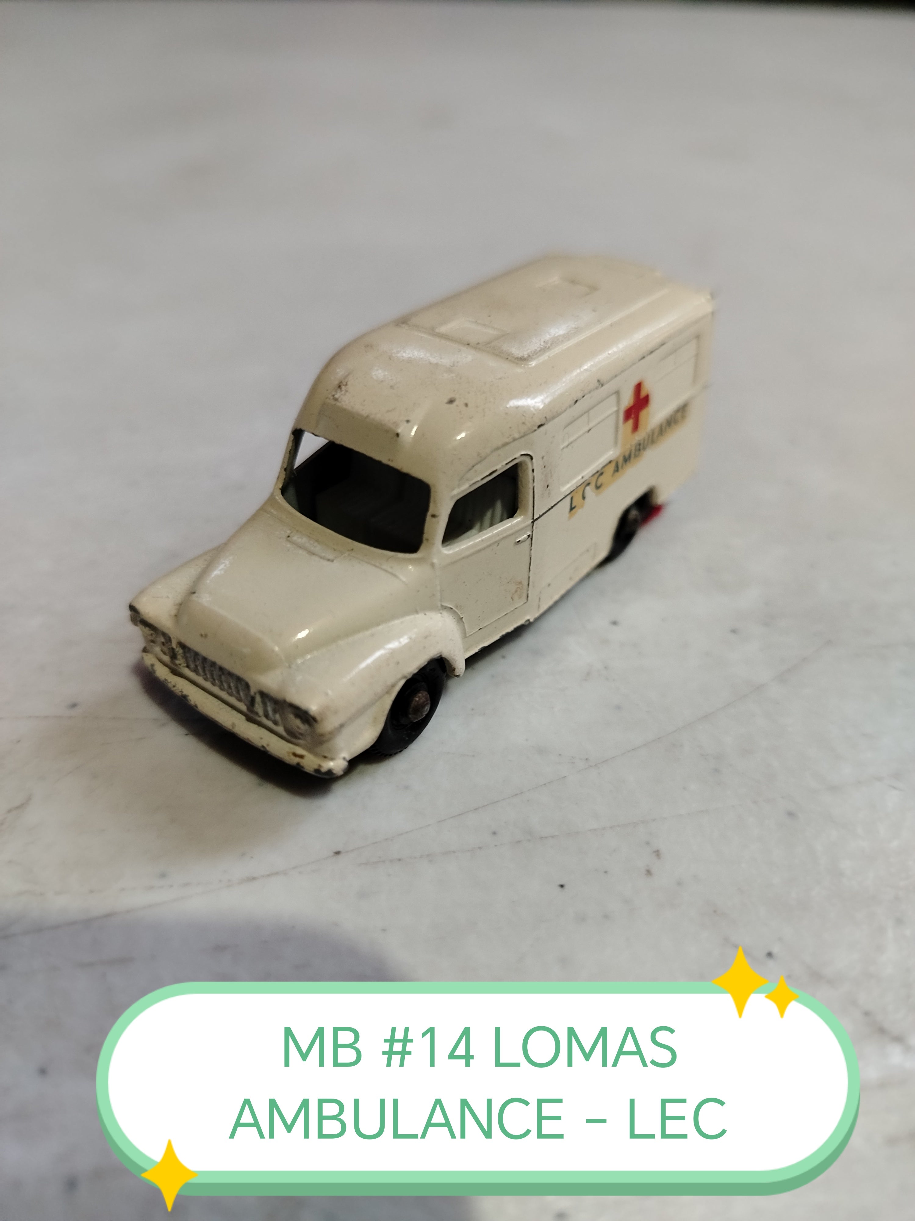 MATCHBOX DIE CAST