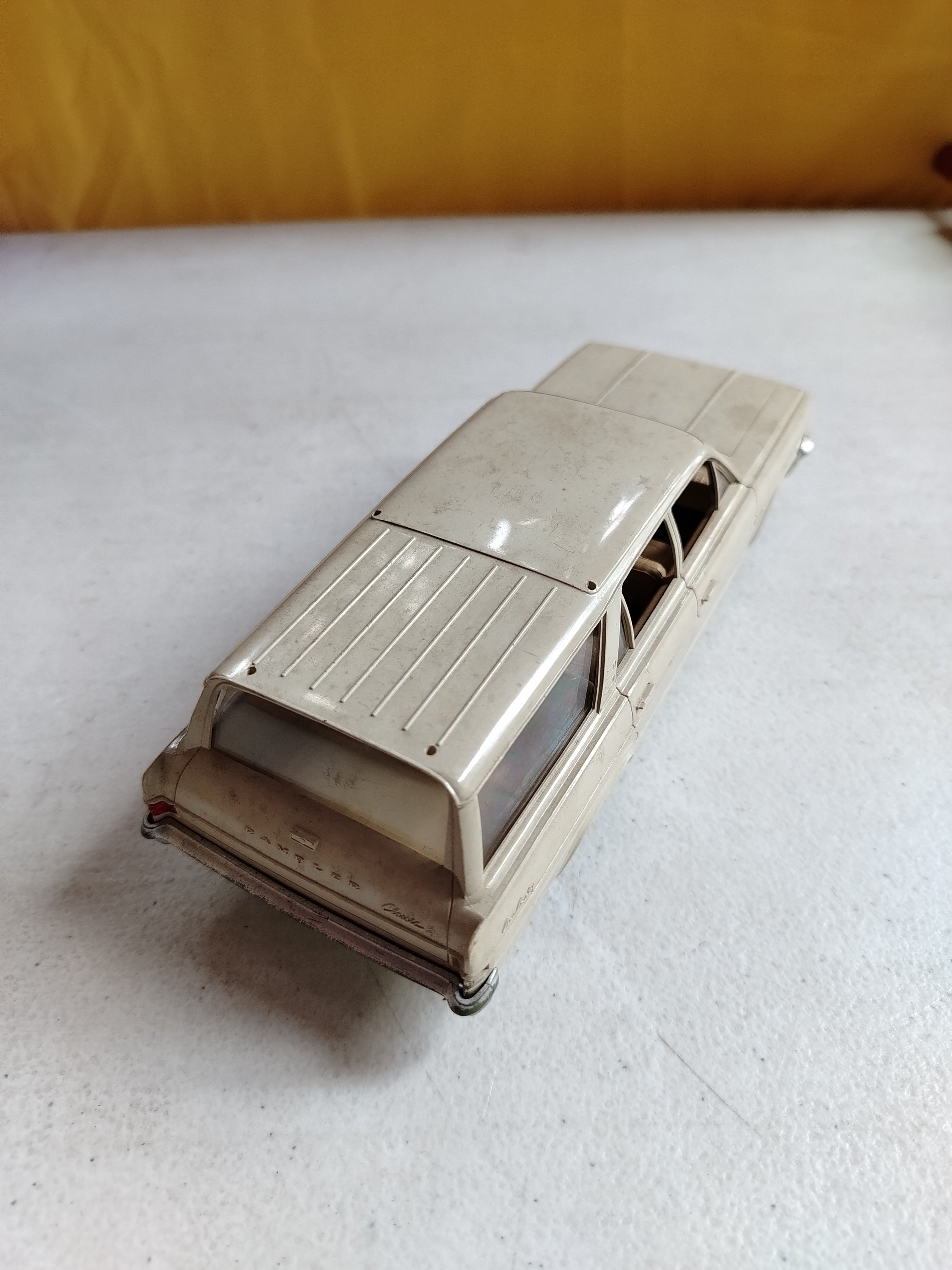 PLASTER TOY CAR