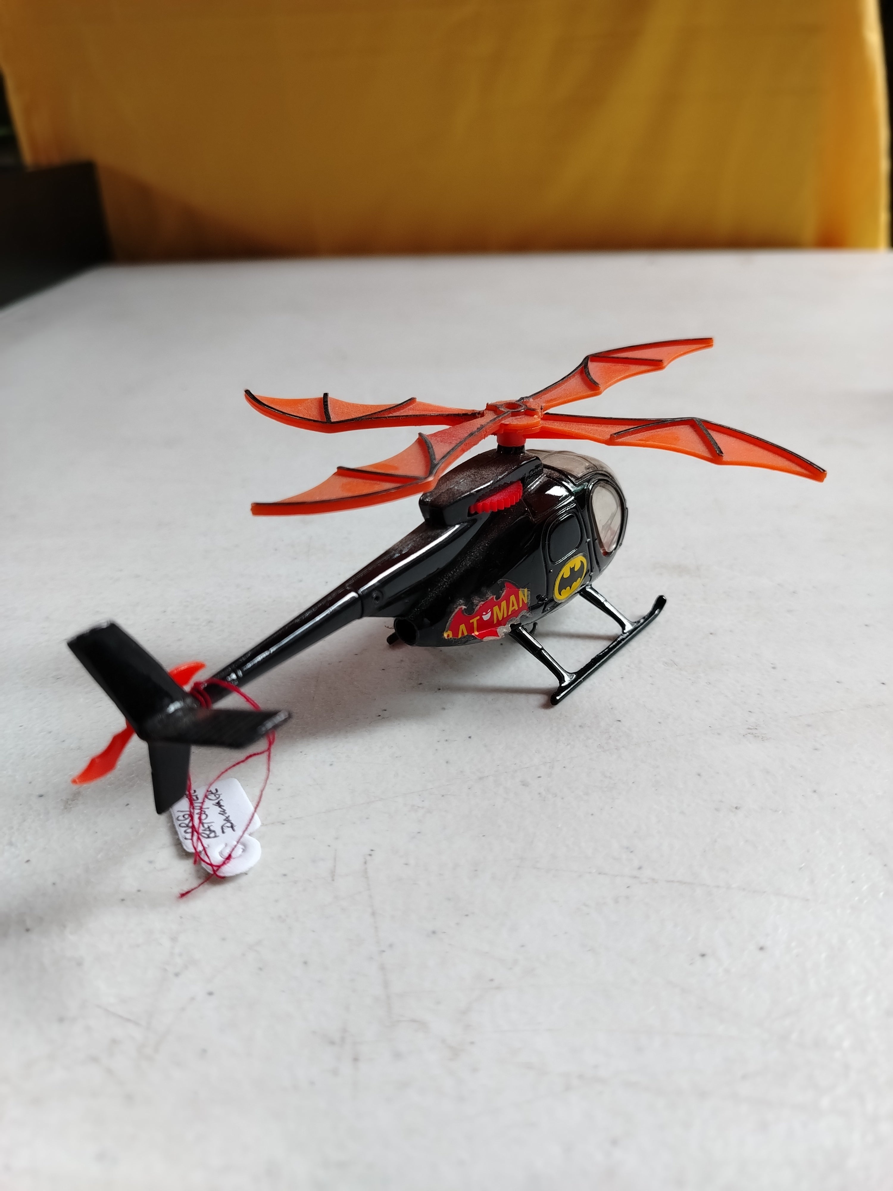 CORGI BATCOPTER W/ DAMAGE