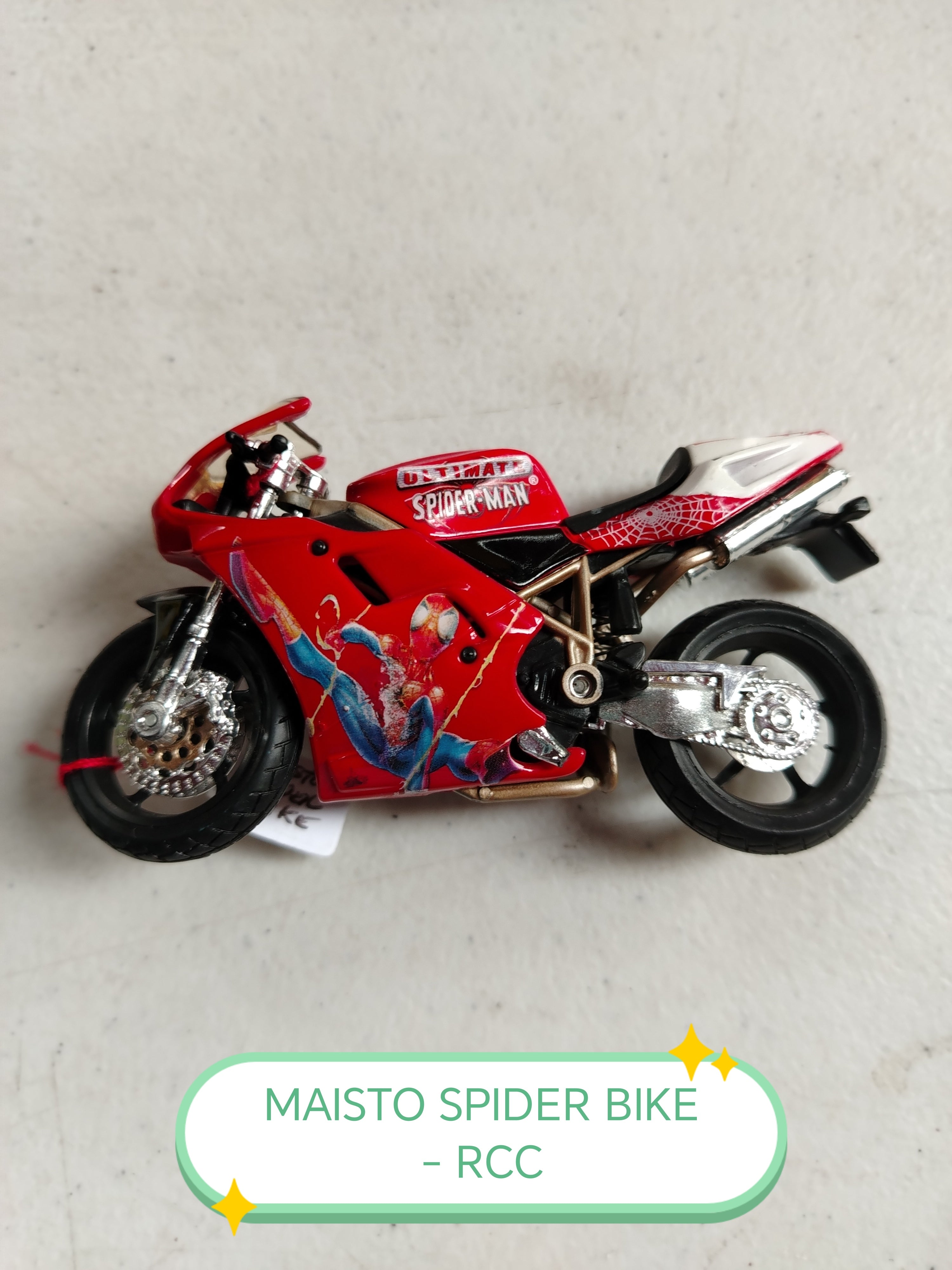 MAISTO SPIDER BIKE TOY