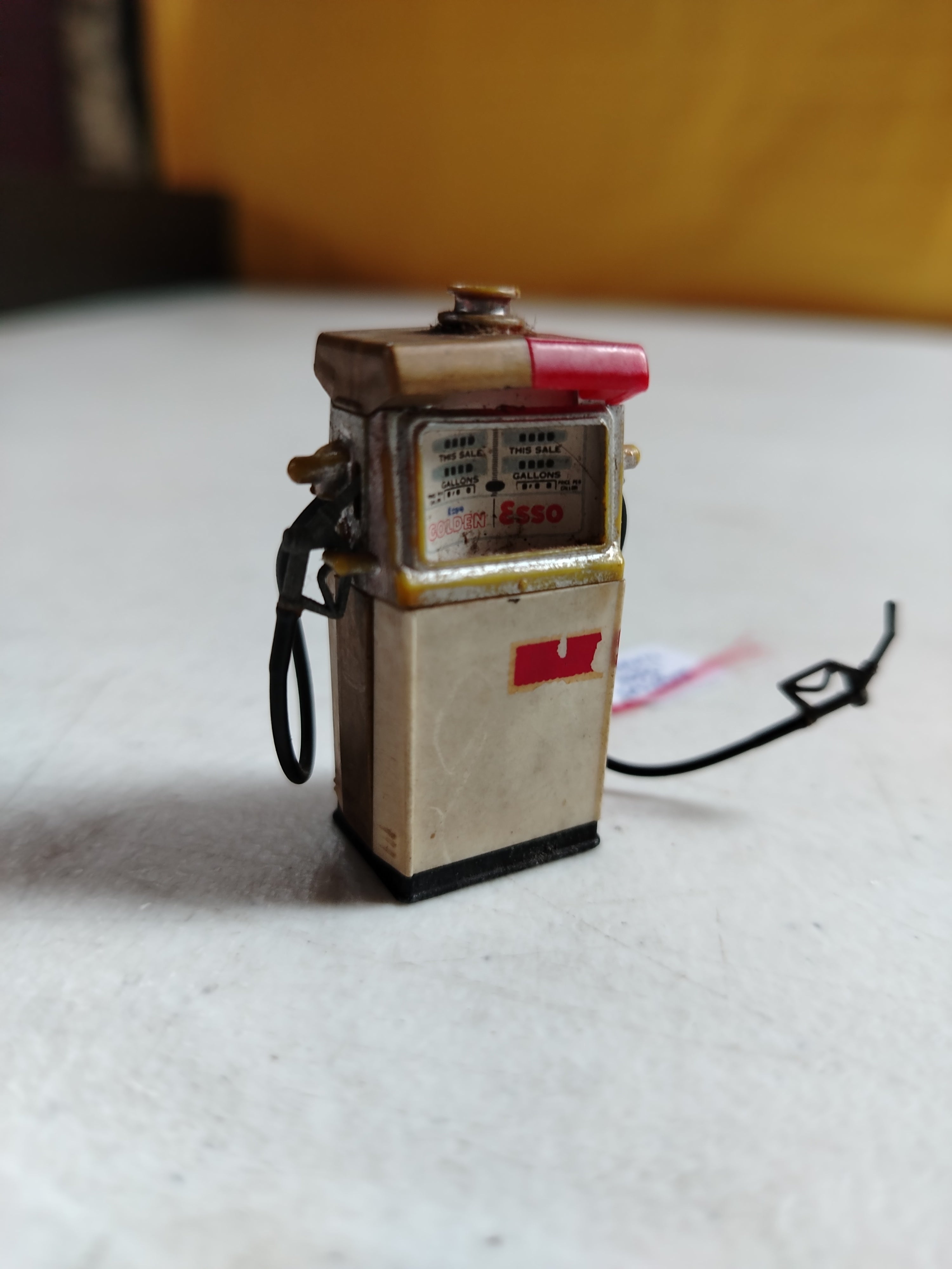 BRITAIN MINI ESSO GAS PUMP