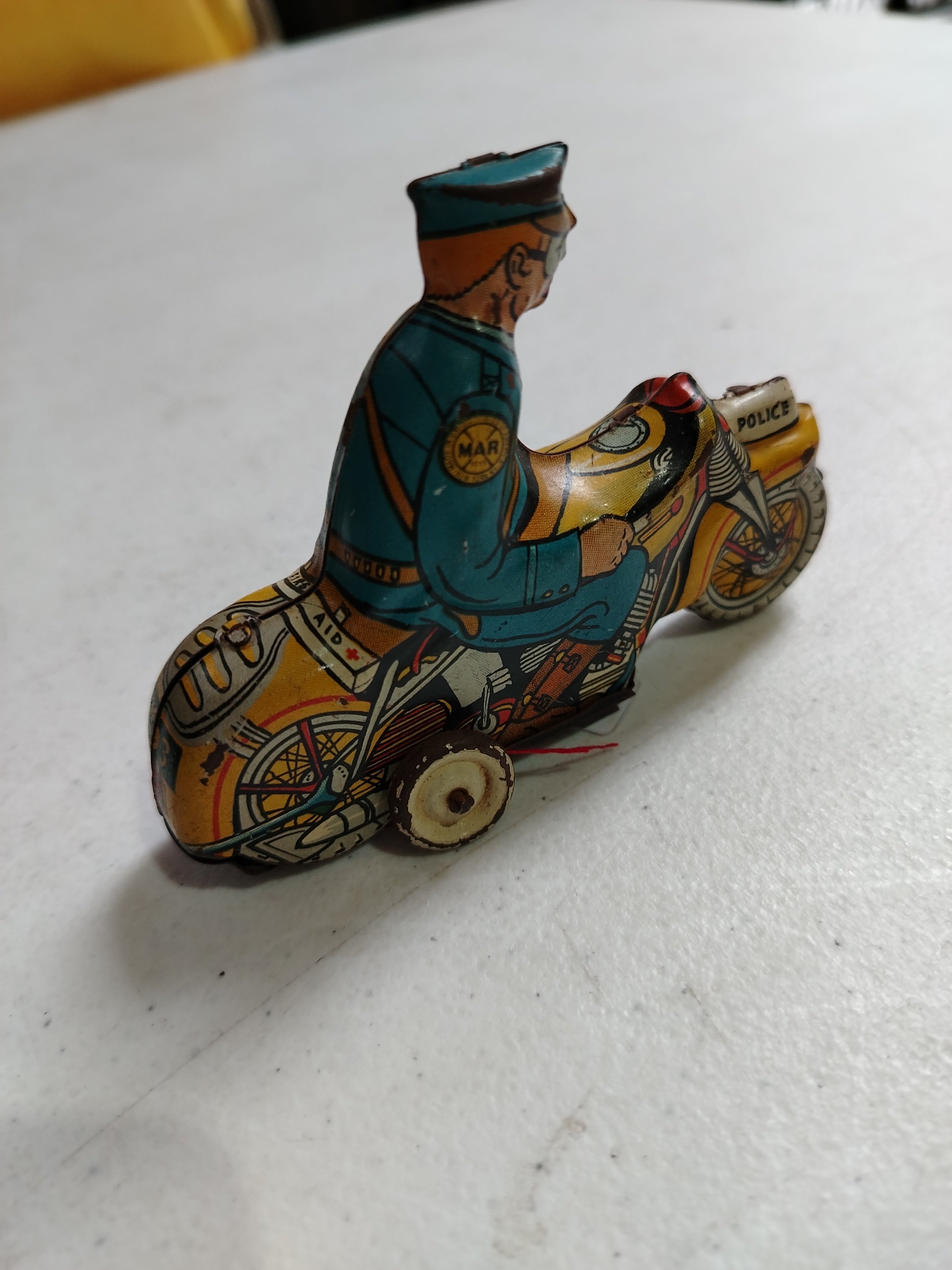 MARX POLICE  MOTORCYCLE