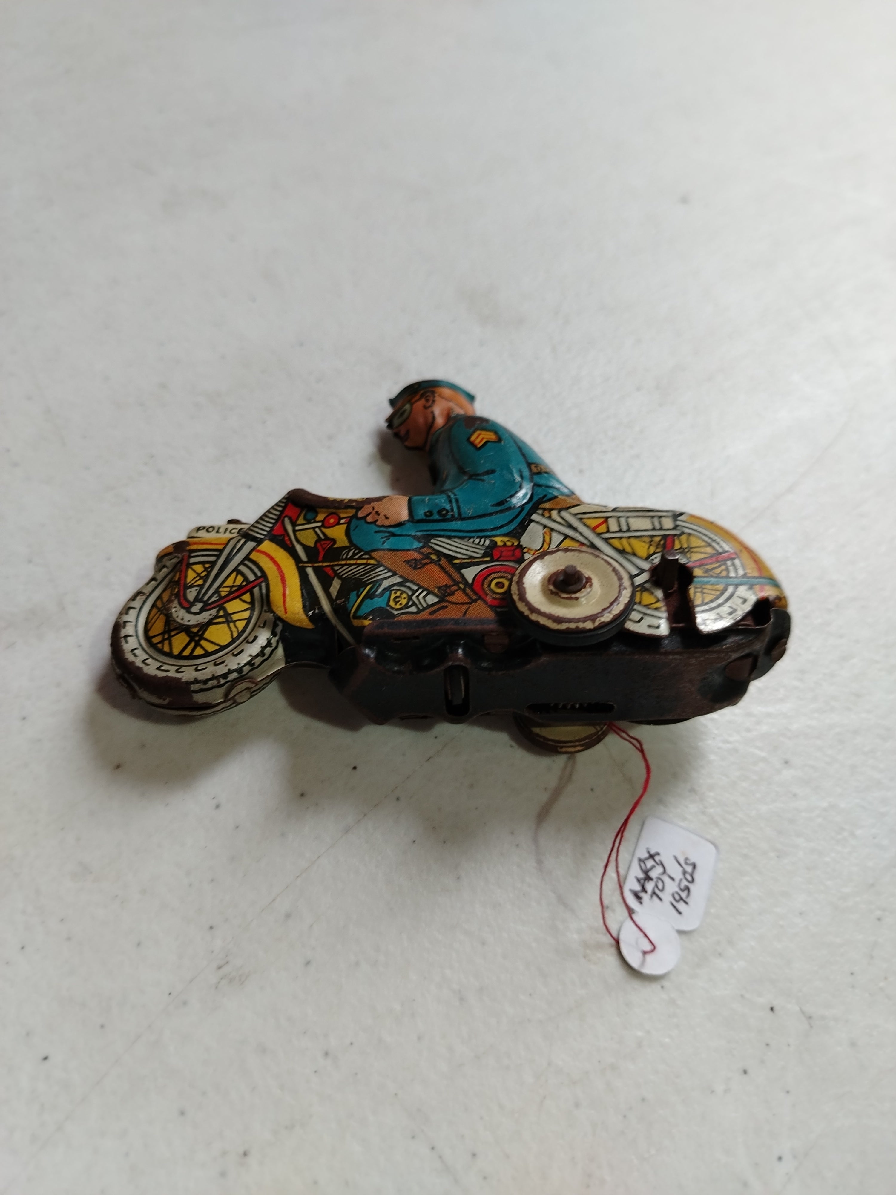 MARX POLICE  MOTORCYCLE