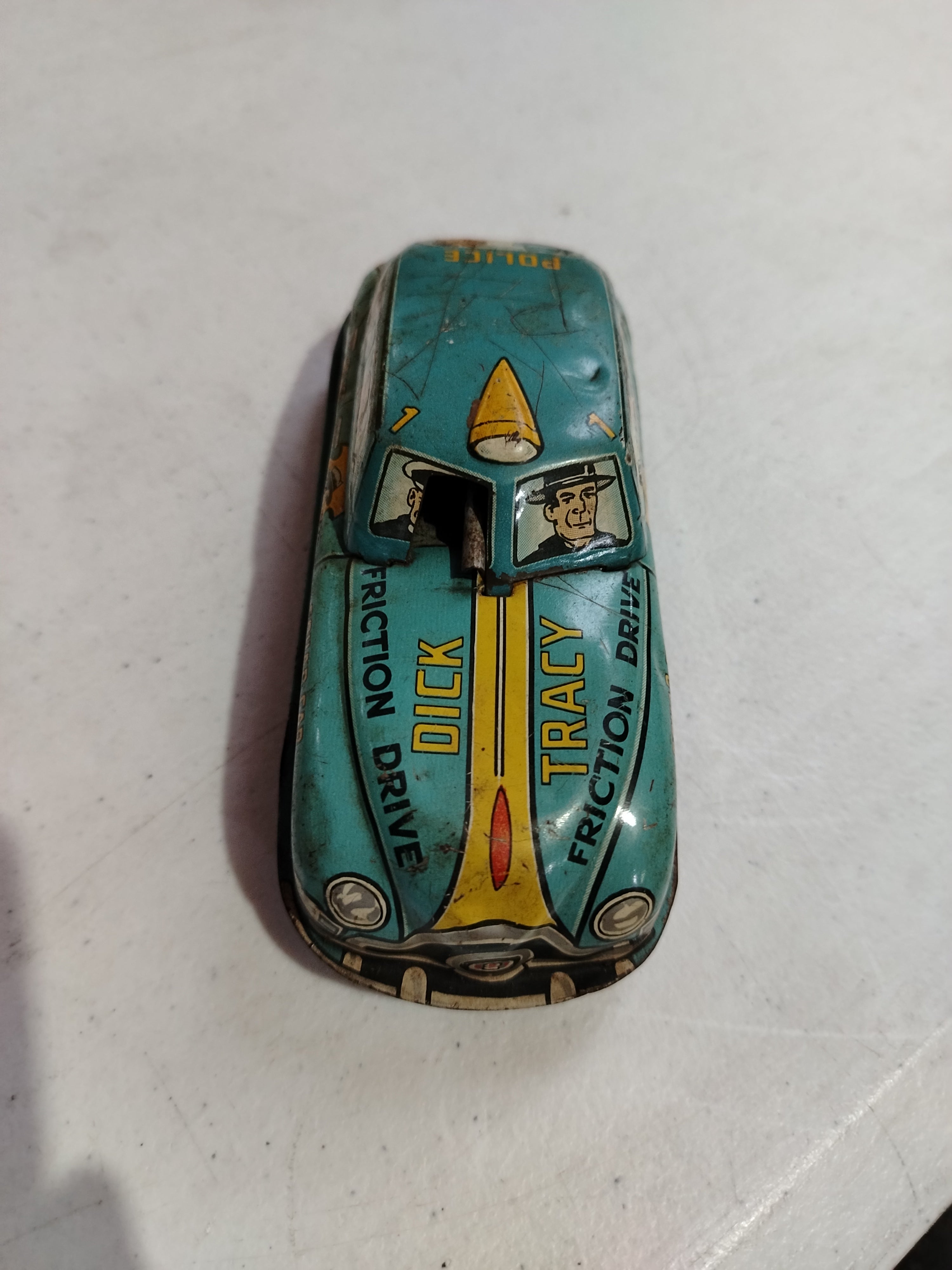 DICK TRACY CAR BY MARX