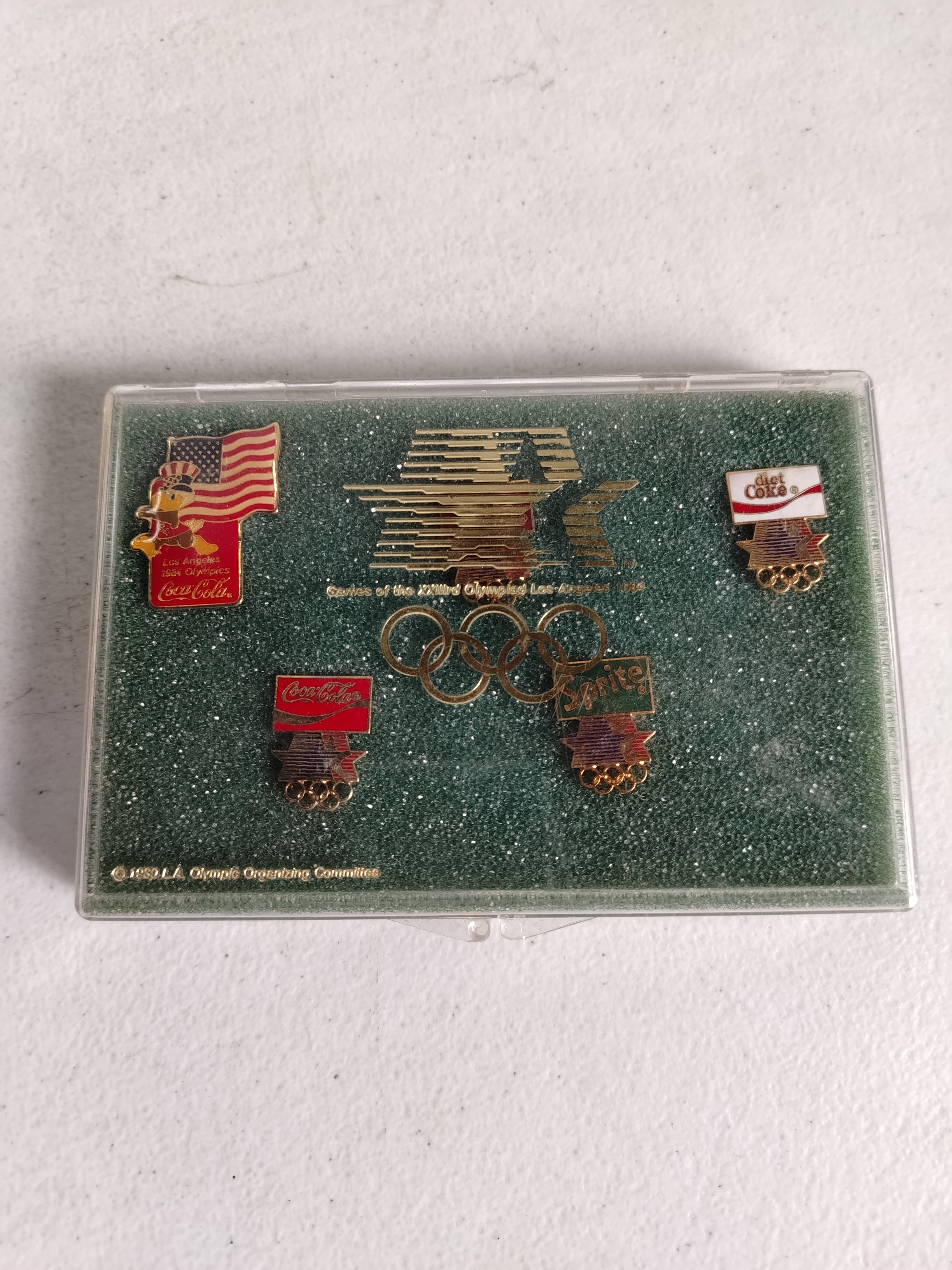 1984 OLYMPIC PIN SET