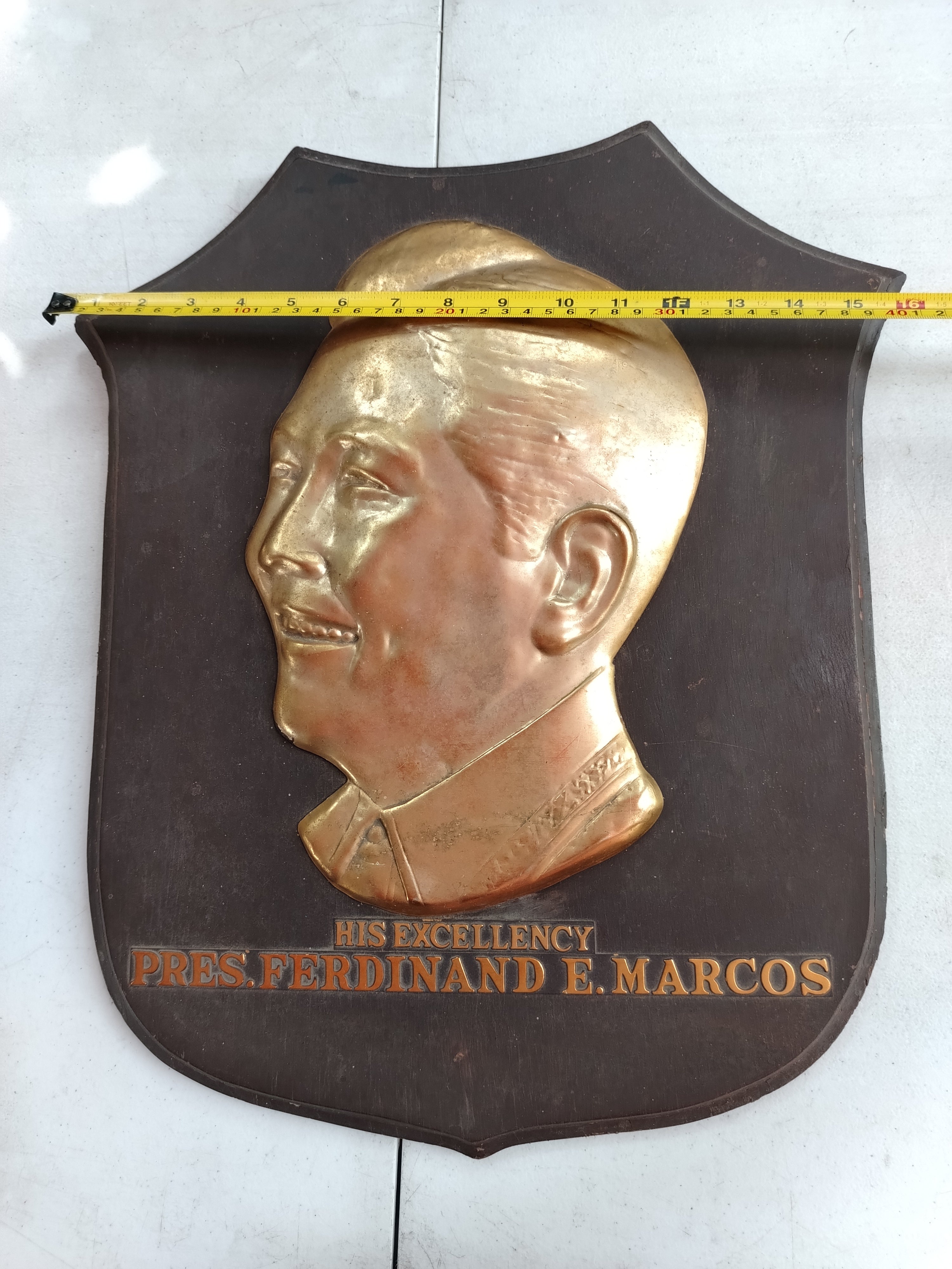 PRES. FERDINAND MARCOS SR. PLAQUE