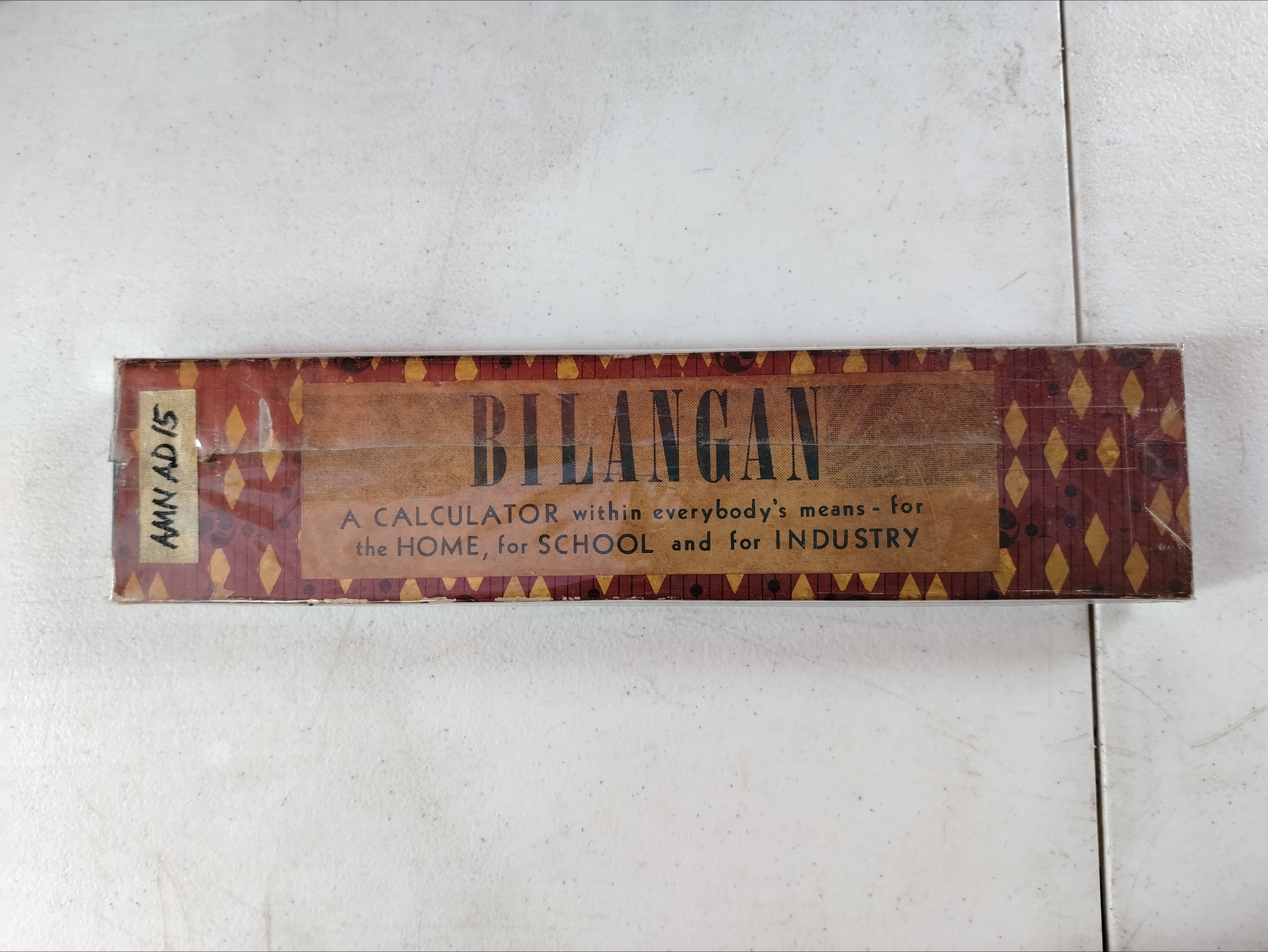 VINTAGE ABACUS PLASTIK
