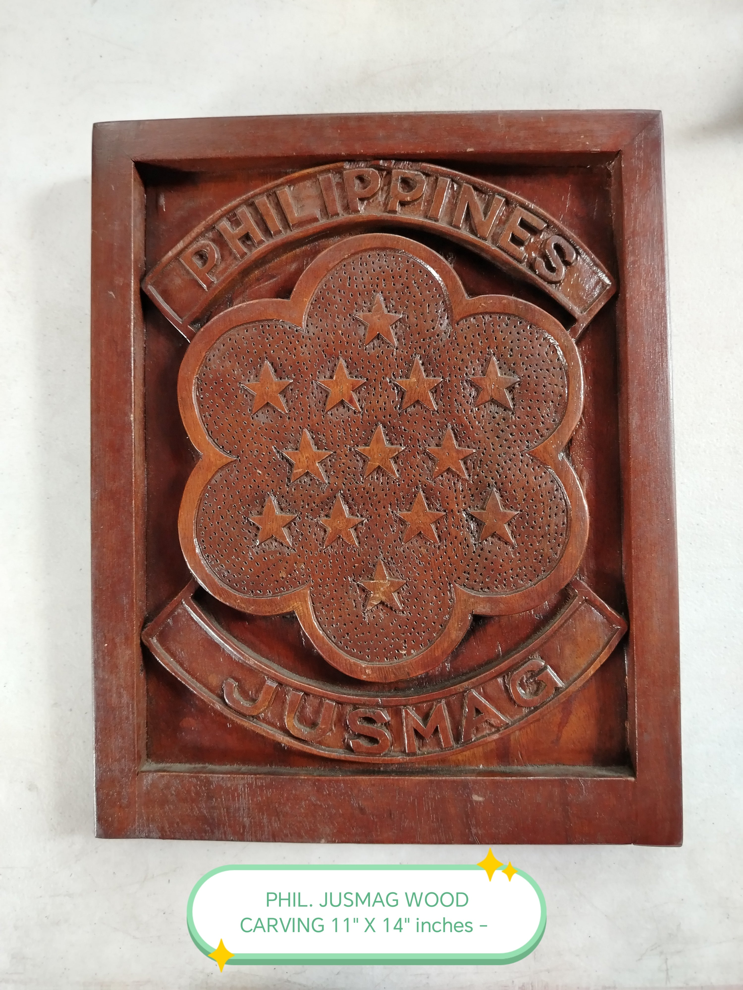 WOOD PLAQUE