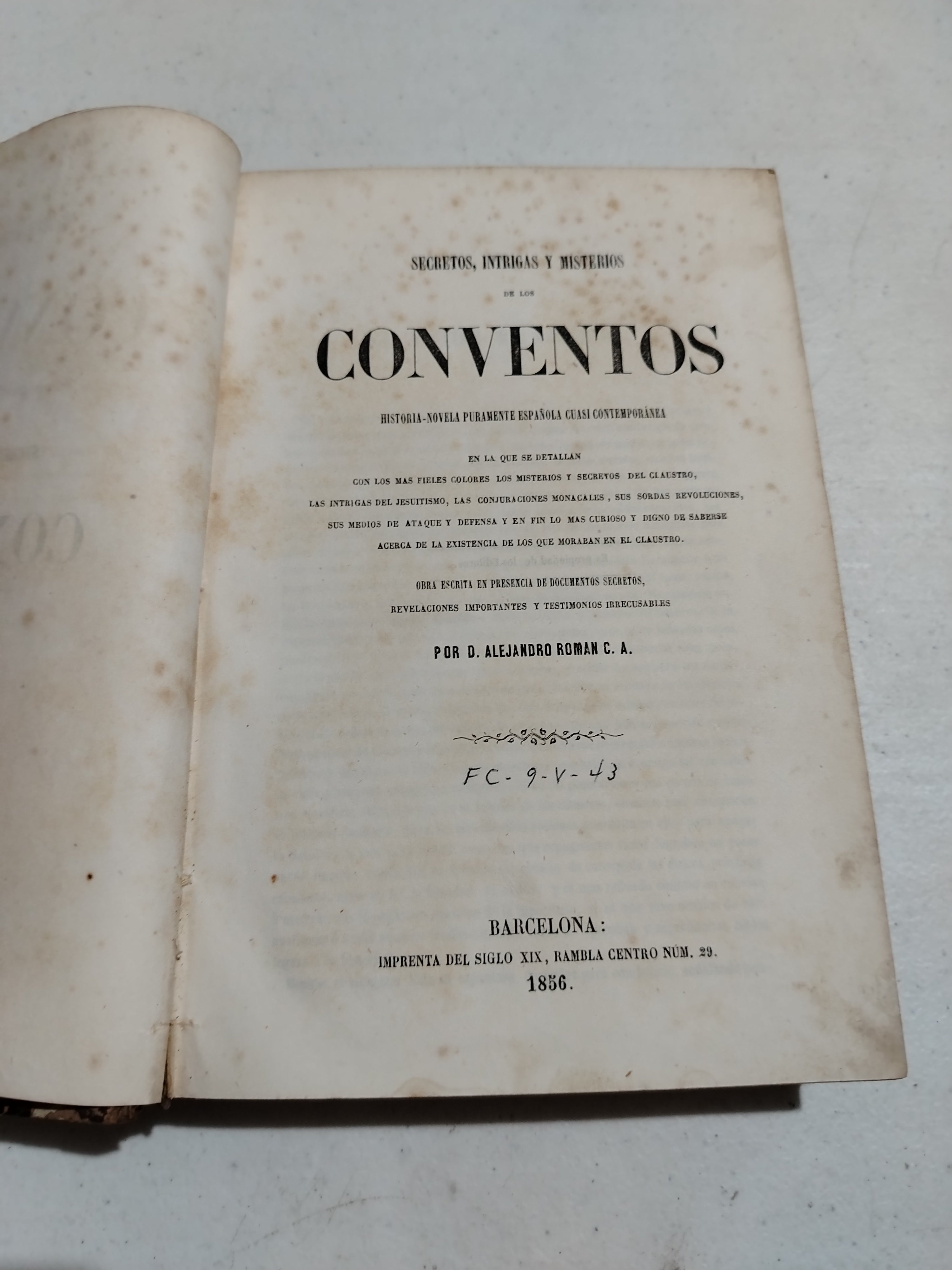 OLD SPANISH BOOKS