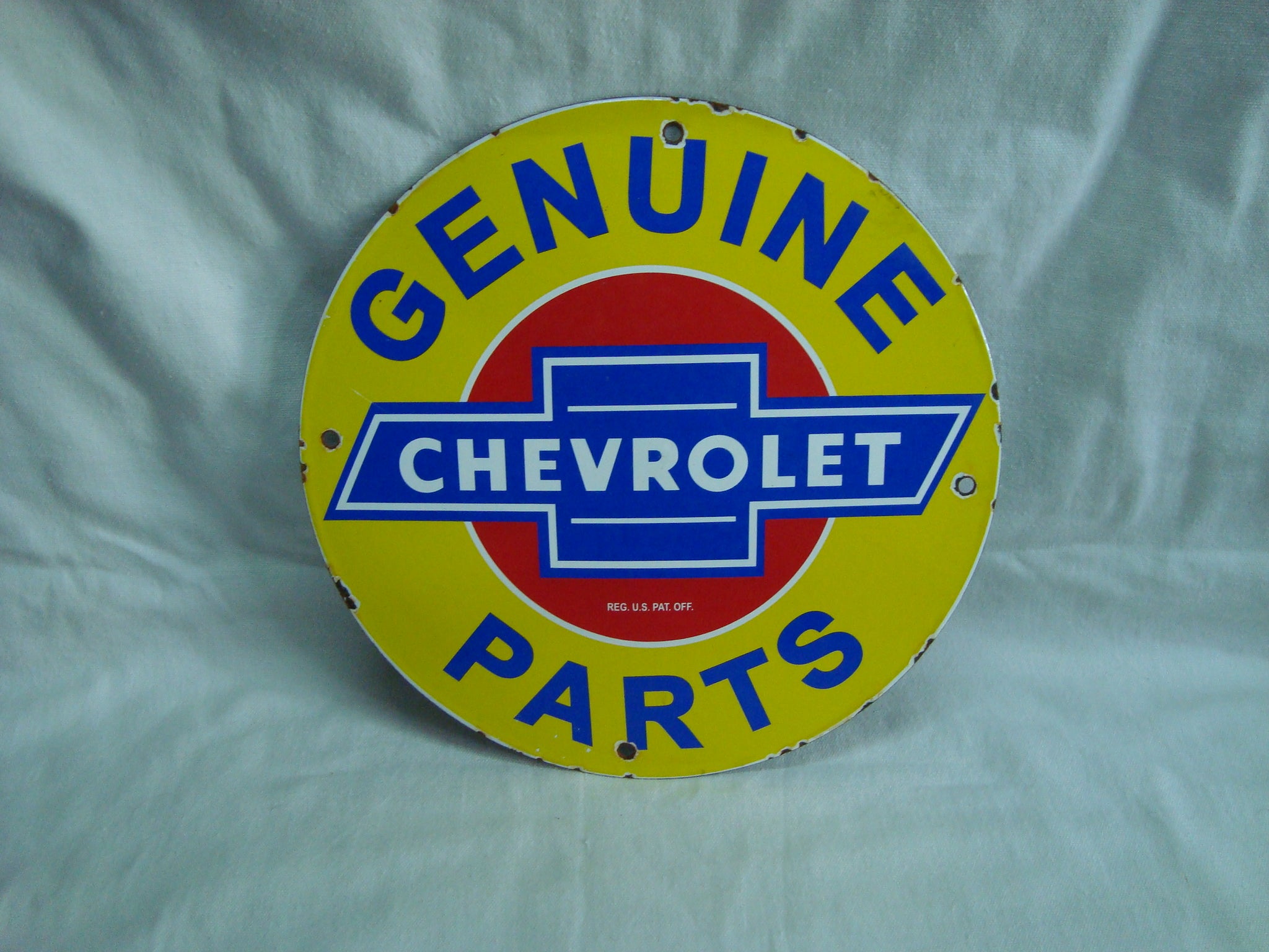 Chevrolet Sign 12″ Diam.