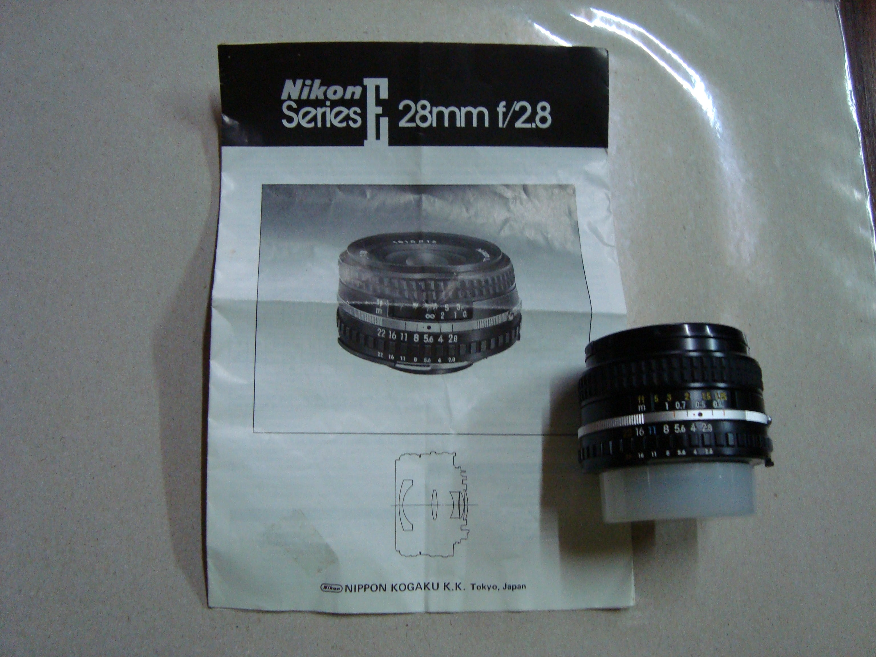 Nikon series E 28mm F 28