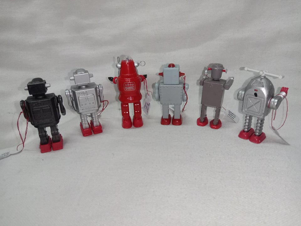 Brikeys Tin -Age Collection Miniature Die Cast Robot