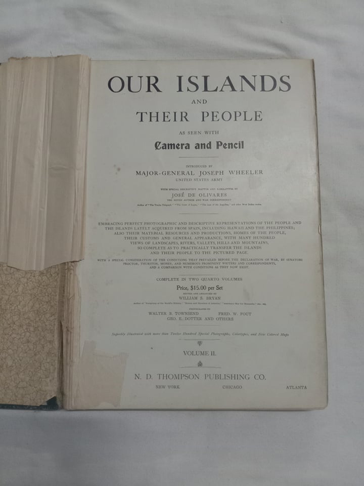HB Book - 1899 Our Islands And Their People Vol. 1 & 2