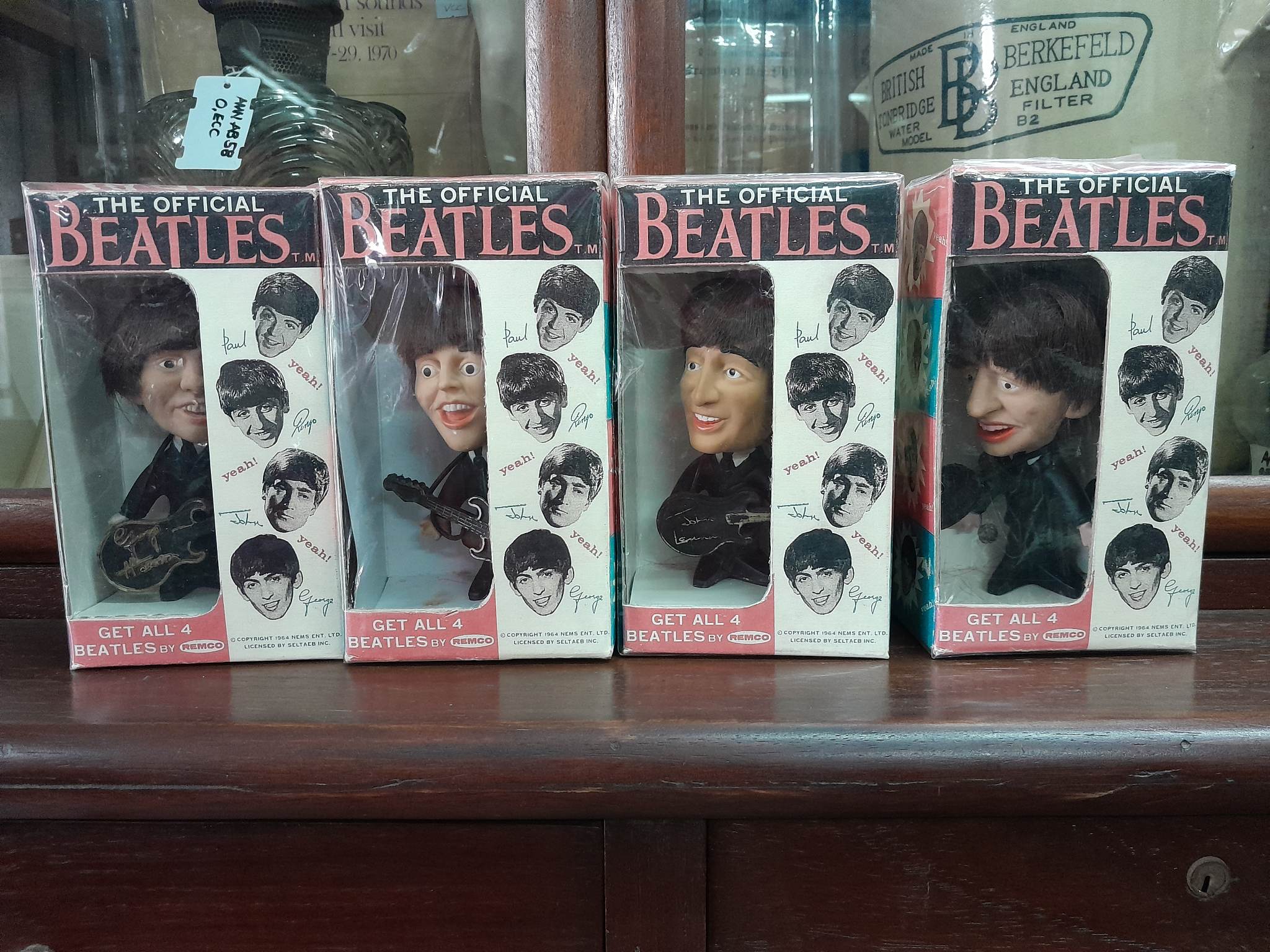 Vintage Beatles Doll Set