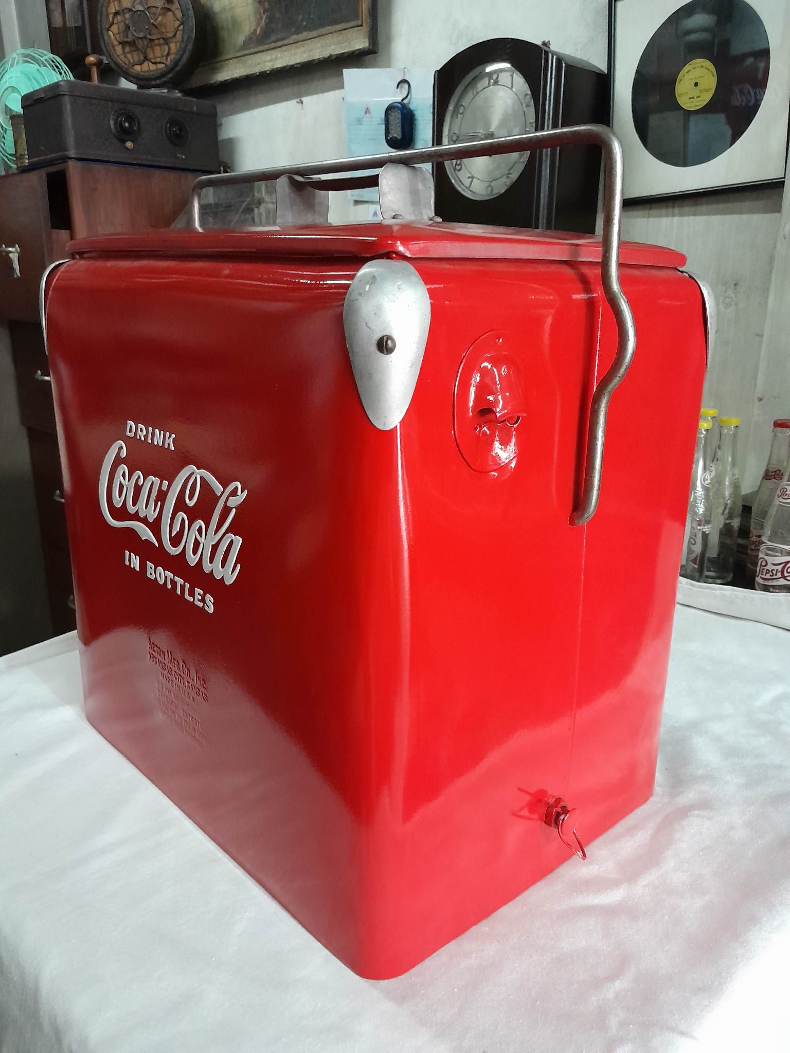 Coca Cola Cooler Restored