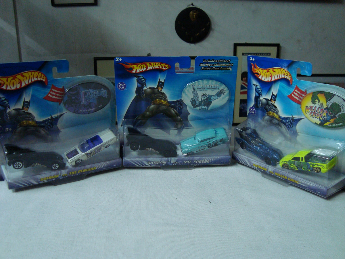 Batman vs The Penguin, Mr. freeze, & Killer Croc – Siglo Antiques