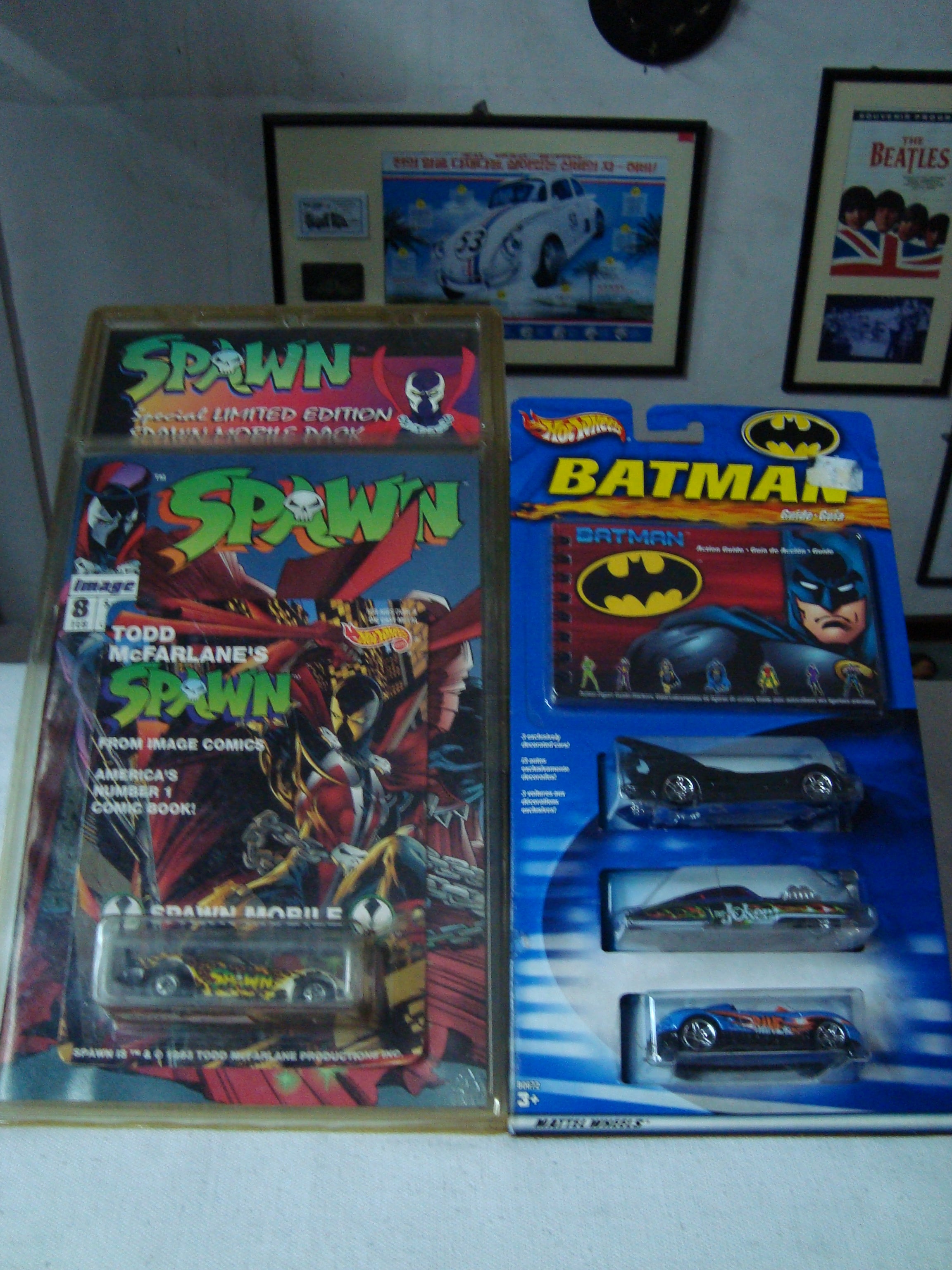 Hot Wheels Spawn & Batman