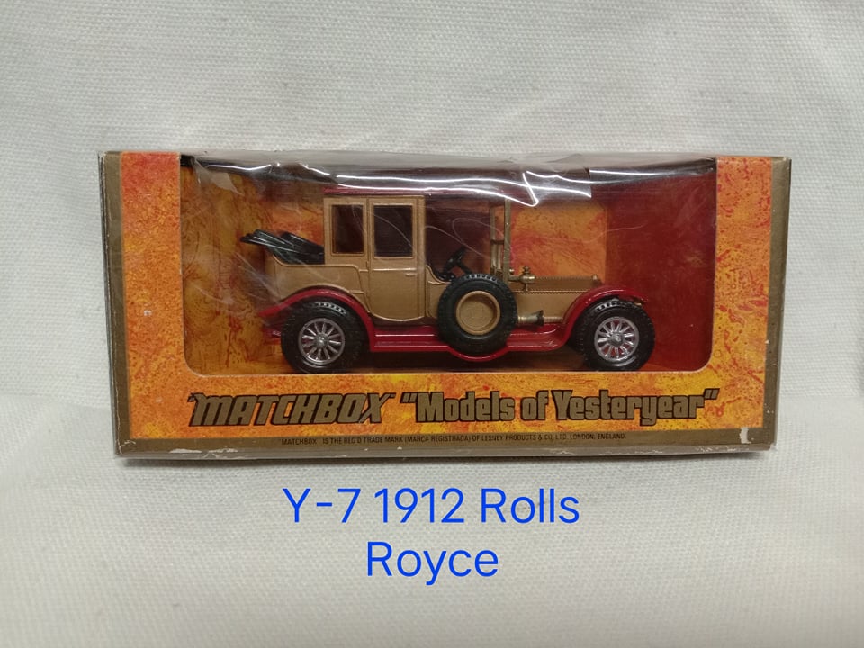 Matchbox Y-7 1912 Rolls Royce
