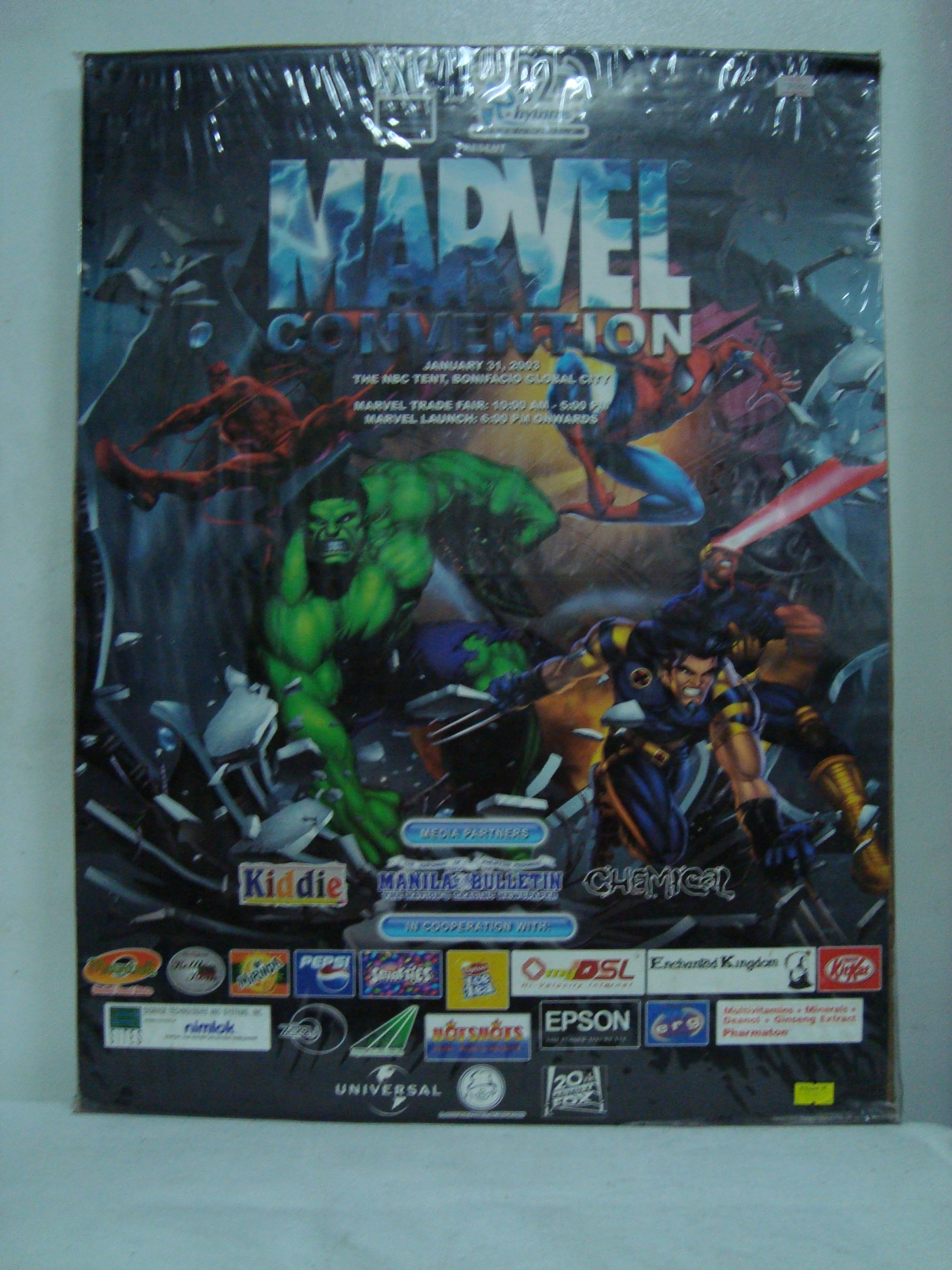 Marvel Convention Poster 2003