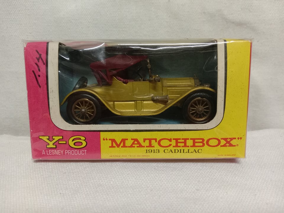 Match Box Y-6 1913 Cadillac
