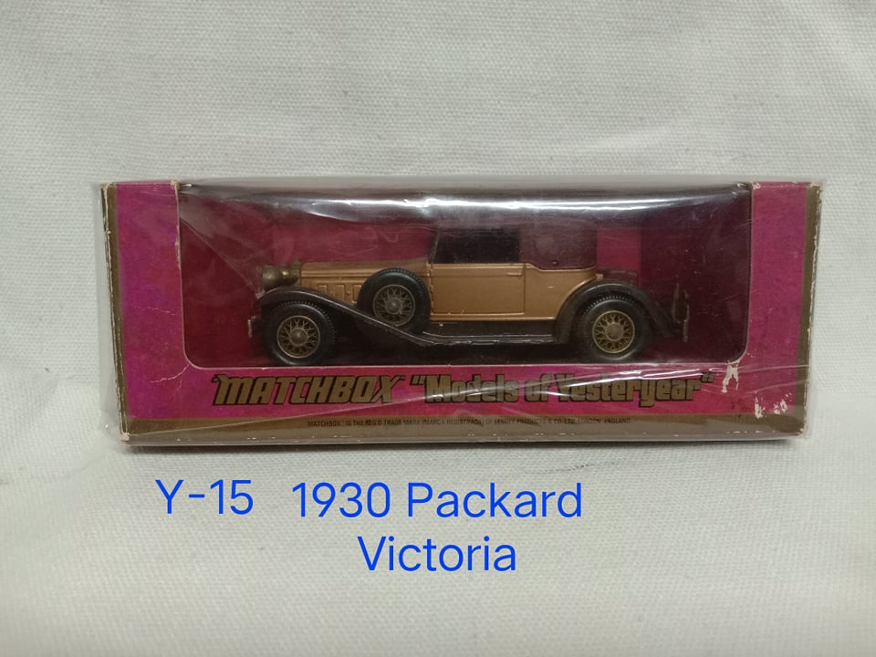 Matchbox Y-15 1930 Packard Victoria