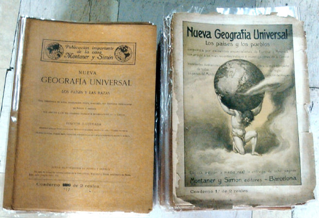 Nueva Geographia Universal(176pcs) 1910 to 1915