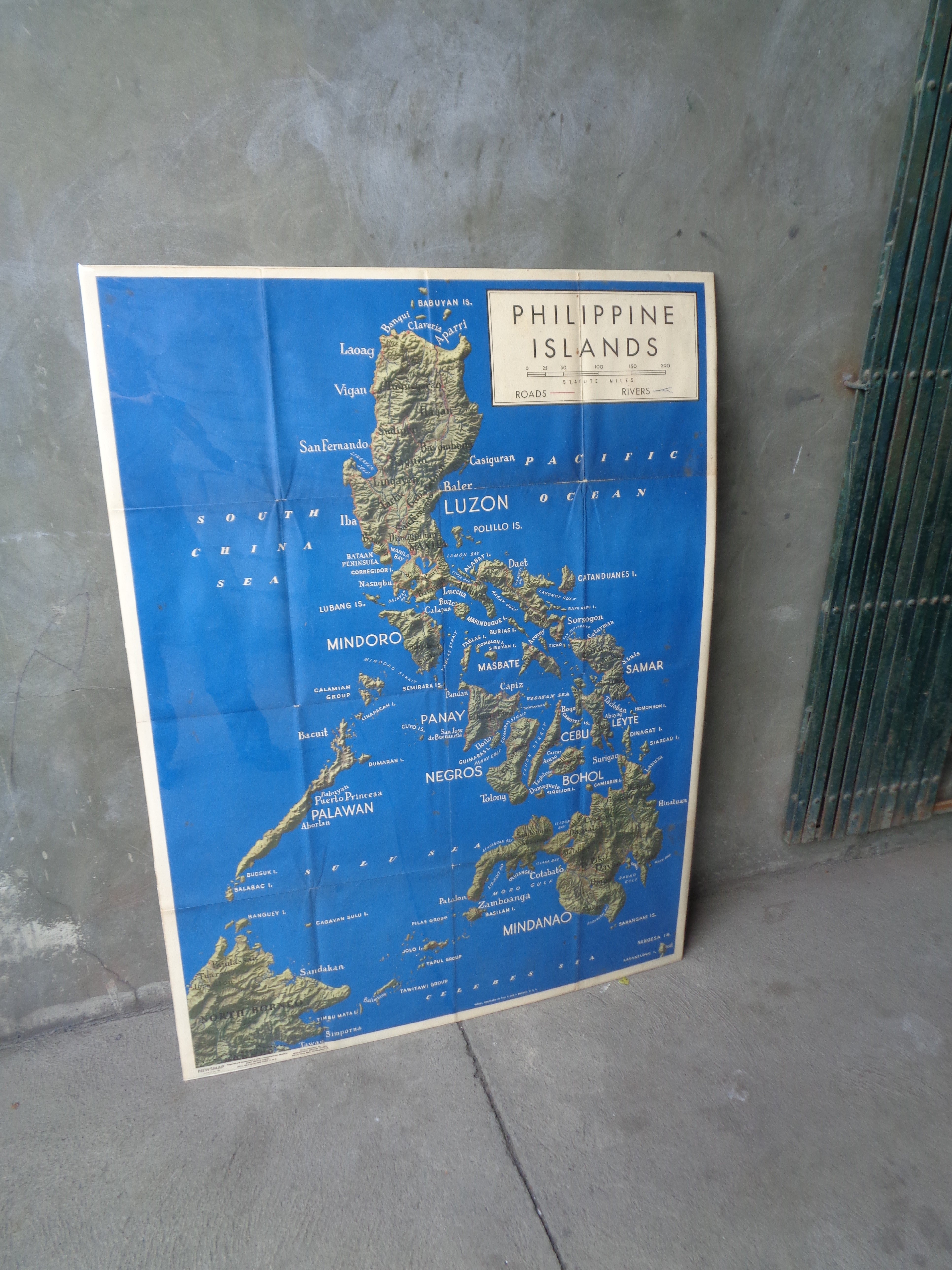 Philippine Poster Map