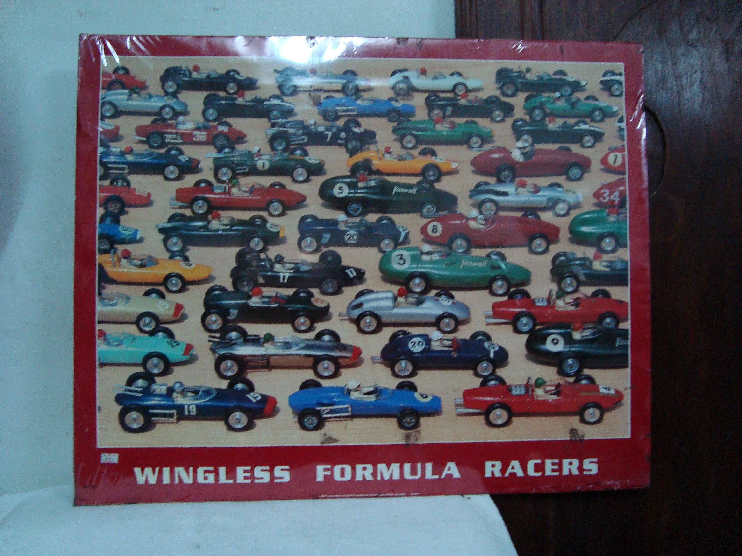 Wingless Formula Racers Poster